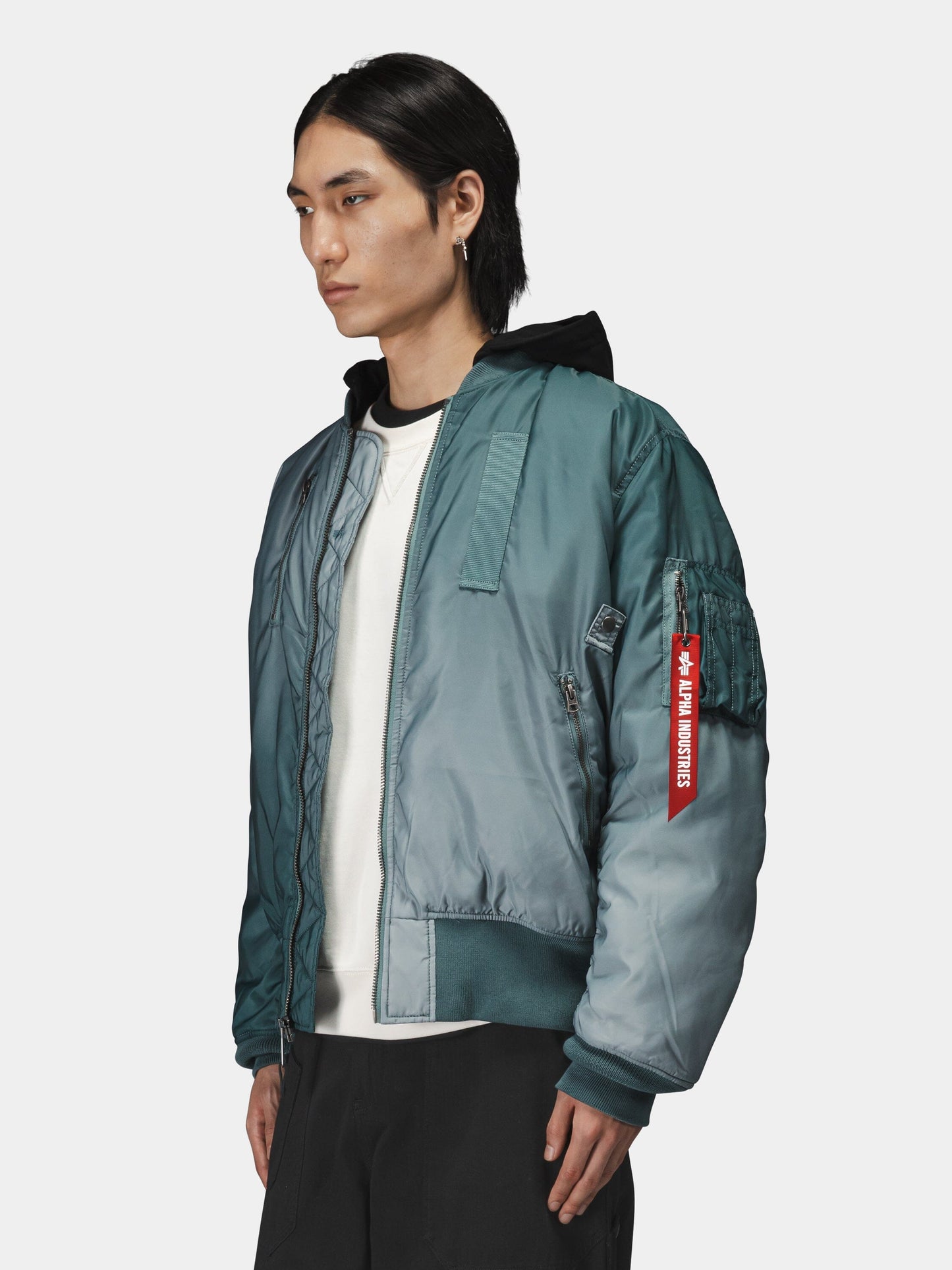 GRADIENT WASHED FLIGHT JACKET OUTERWEAR Alpha Industries 