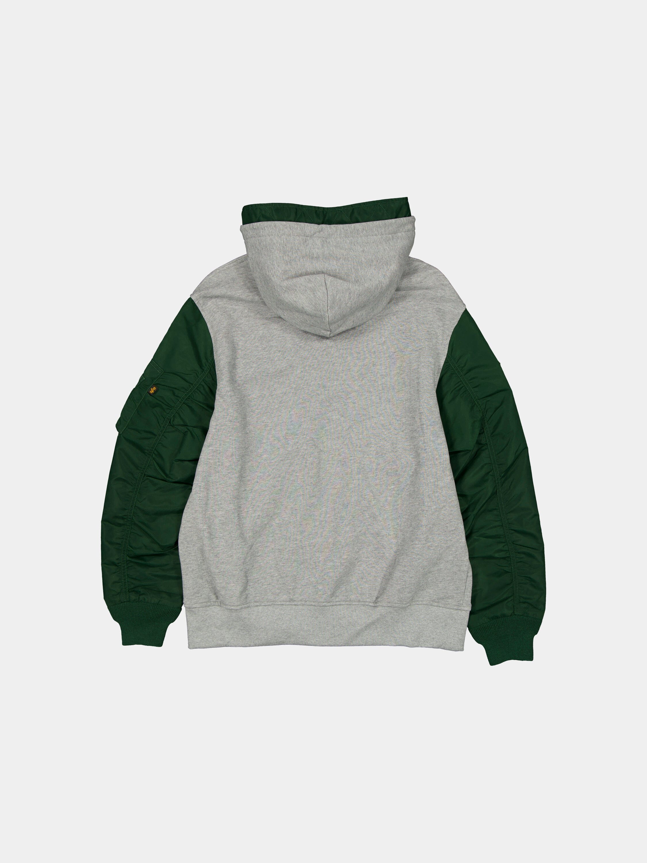 Green Bay Packers X Alpha X New Era MA-1 Zip-Up Hoodie | Alpha