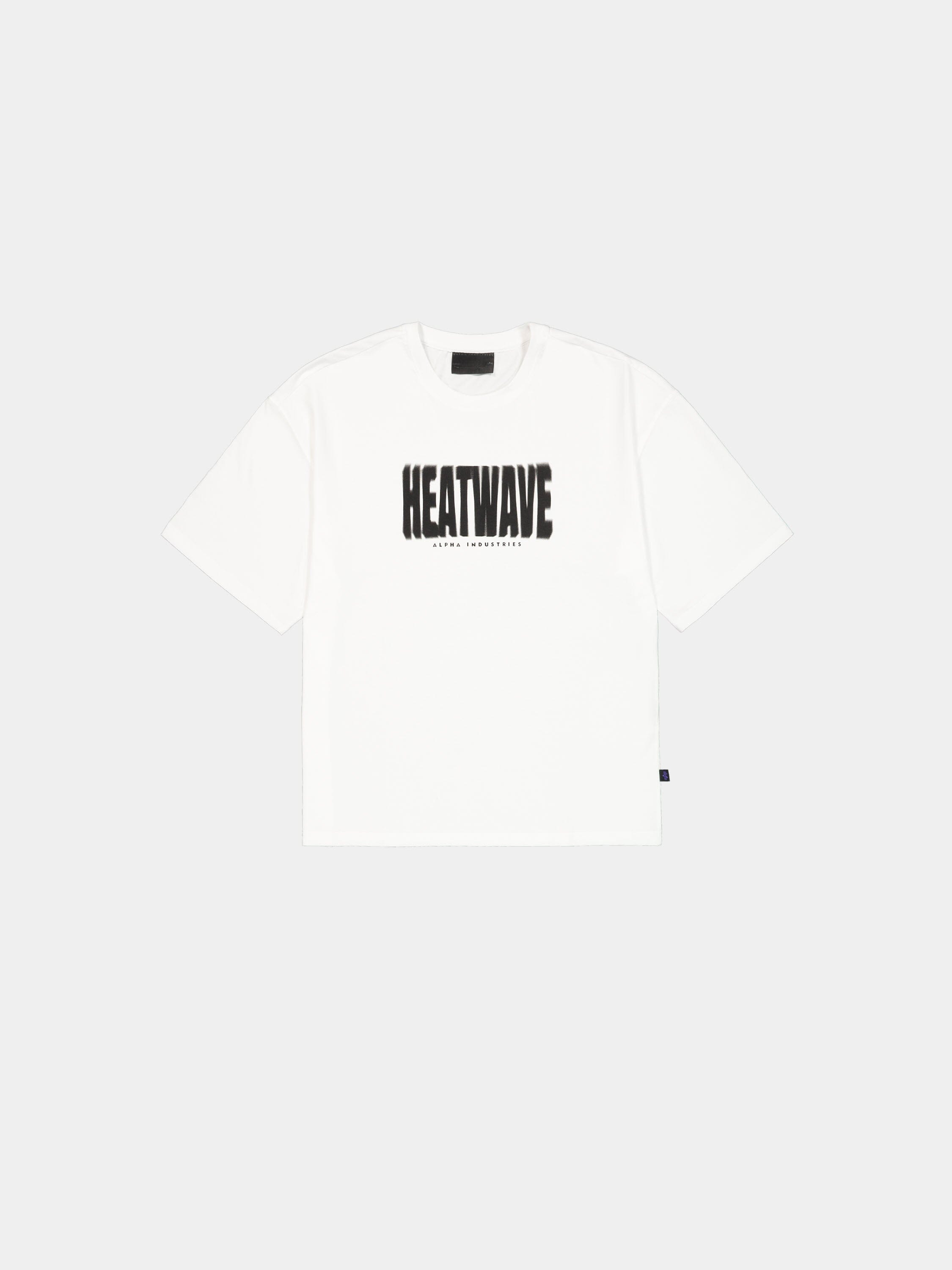 HEATWAVE T-SHIRT T-SHIRT Alpha Industries WHITE XS 