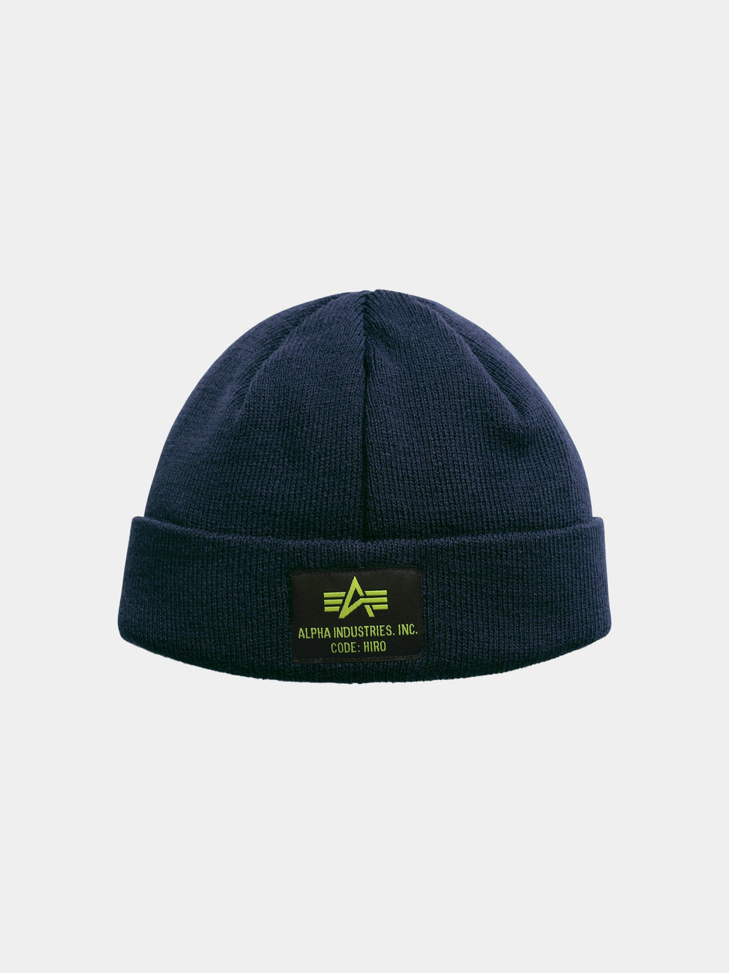 Hiro x Alpha YOUTH BEANIE - Navy 2