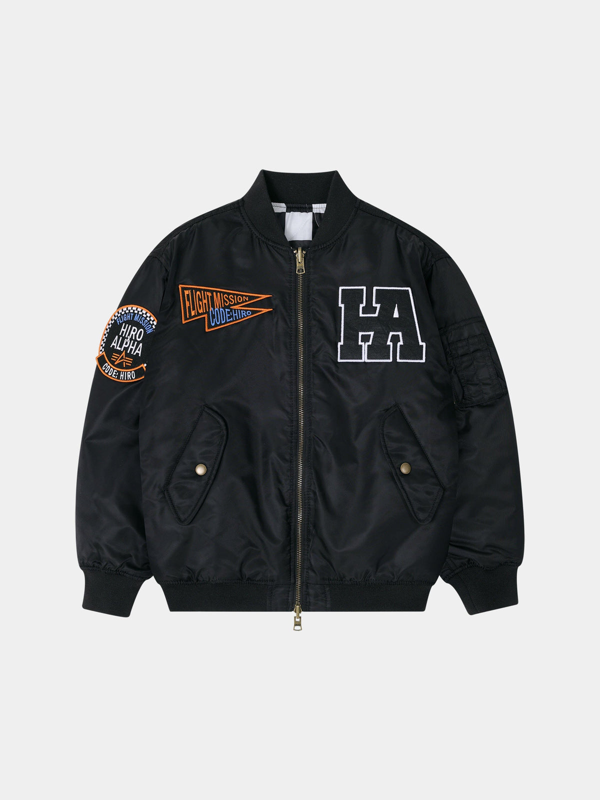 Hiro x Alpha YOUTH MA-1 - Blac Khaki 8