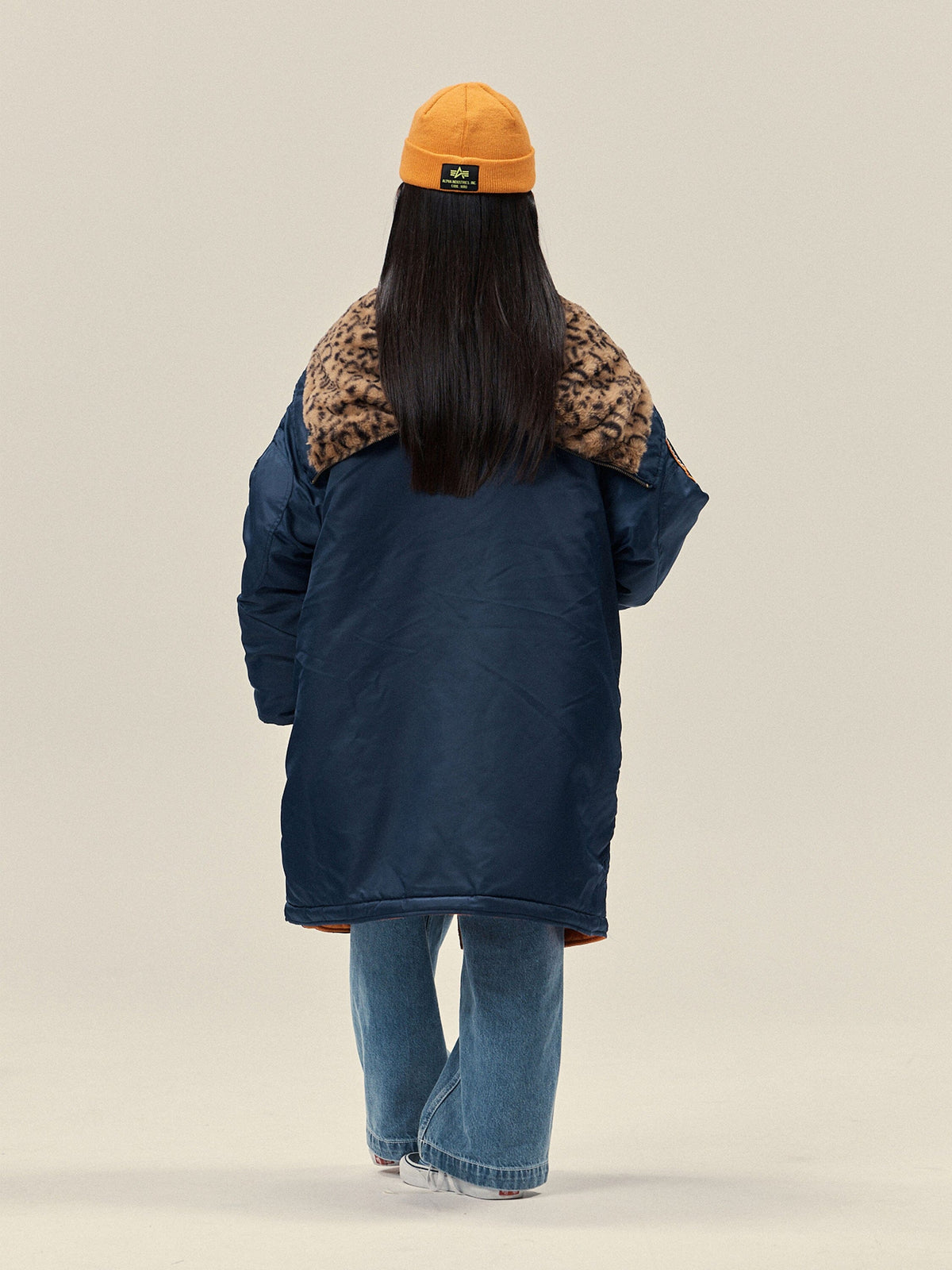 Hiro x Alpha YOUTH N-3B - Navy model