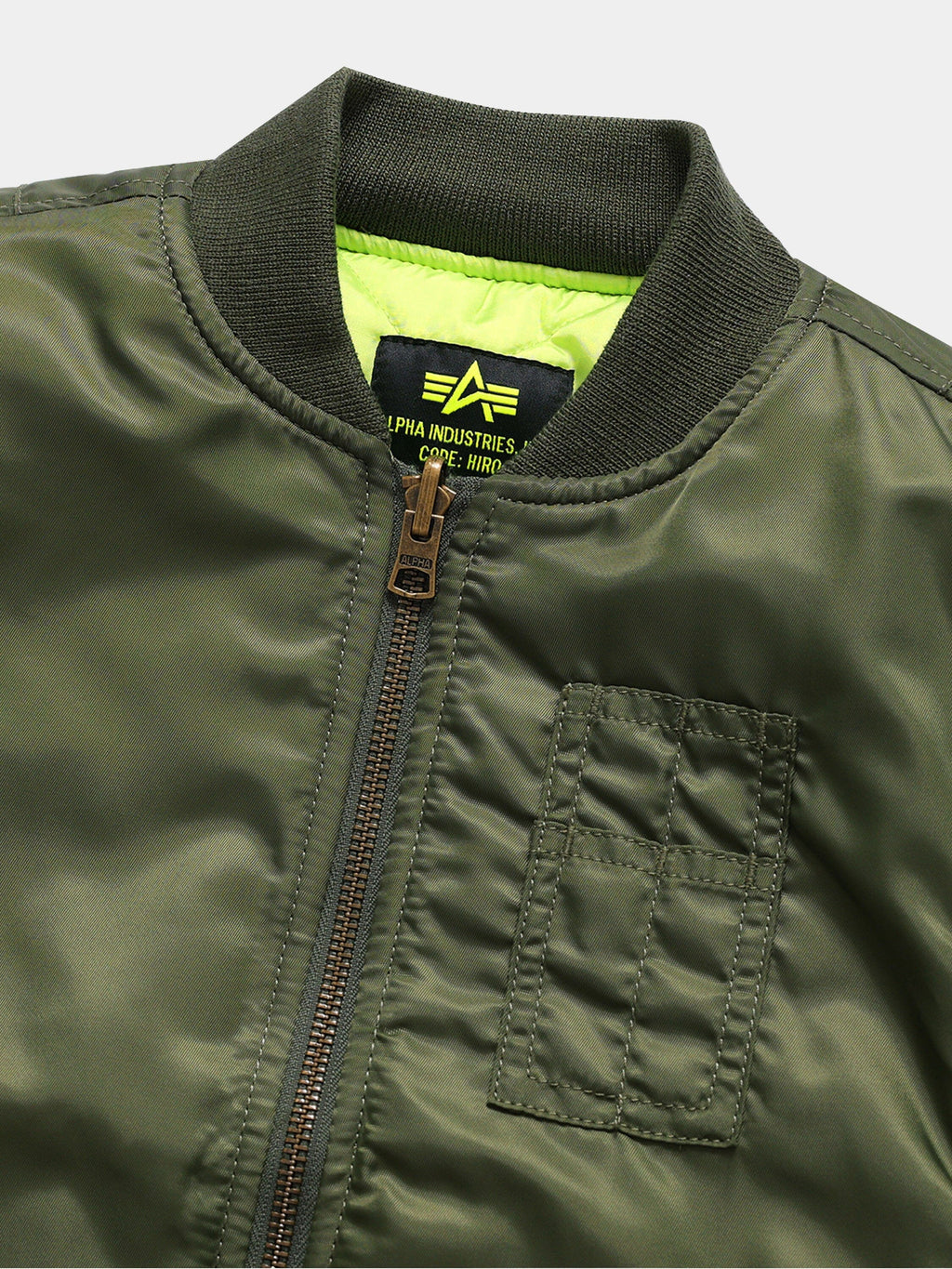 Hiro x Alpha YOUTH REVERSIBLE VEST - Khaki 8