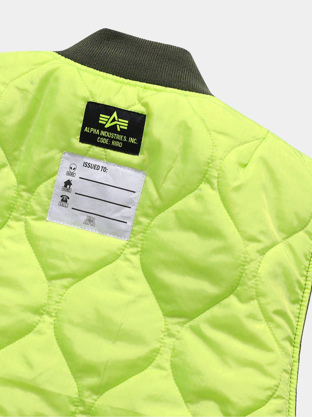 Hiro x Alpha YOUTH REVERSIBLE VEST - Khaki 10