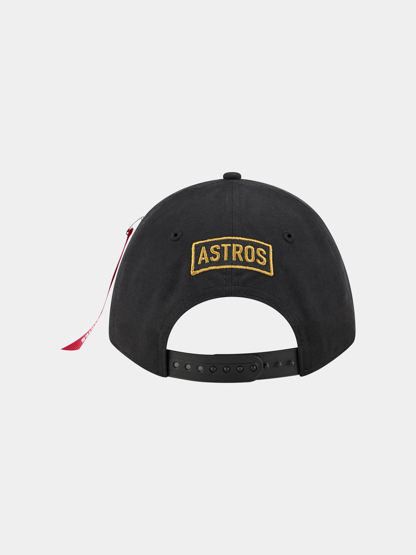 HOUSTON ASTROS X ALPHA X NEW ERA 940 MC CAP ACCESSORY Alpha Industries 