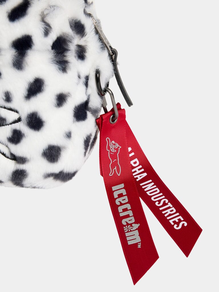 ICECREAM X ALPHA FAUX FUR MESSENGER BAG - Detail
