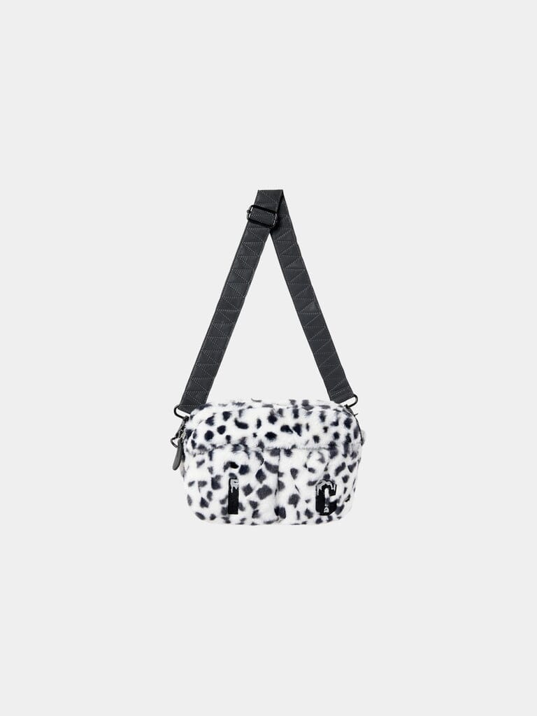 ICECREAM X ALPHA FAUX FUR MESSENGER BAG - Front alternate