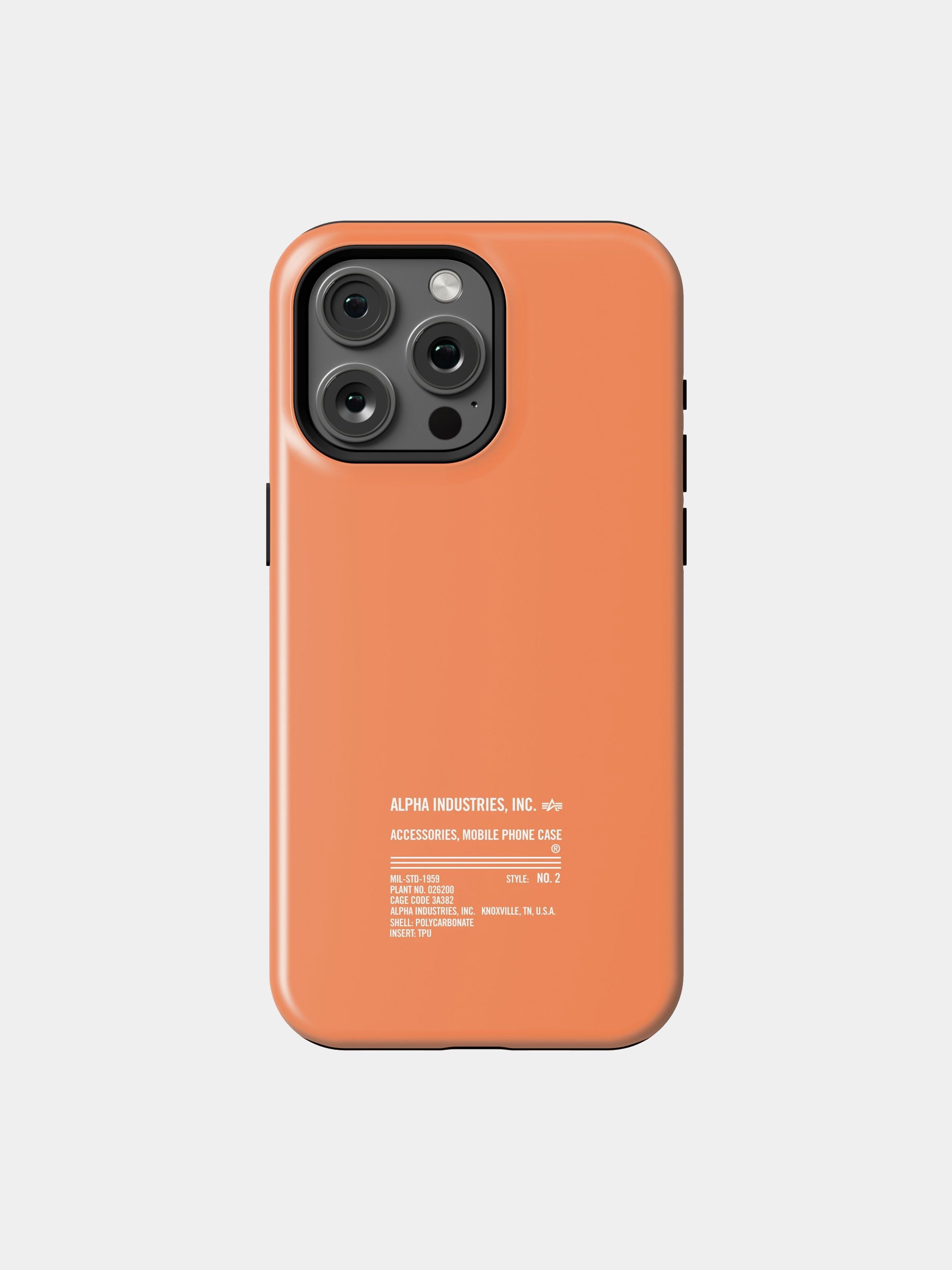 IPHONE 15 PRO MAX MAGSAFE PHONE CASE PHONE CASE Casestry EMERGENCY ORANGE MAGSAFE MATTE TOUGH 
