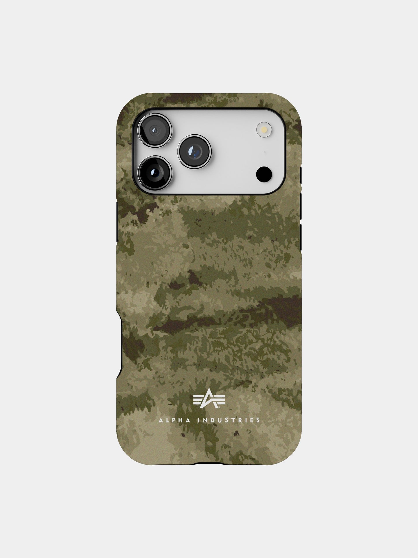 IPHONE 17 PRO MAX X ALPHA INDUSTRIES PHONE CASE Casestry WOODLAND CAMO MAGSAFE MATTE TOUGH 