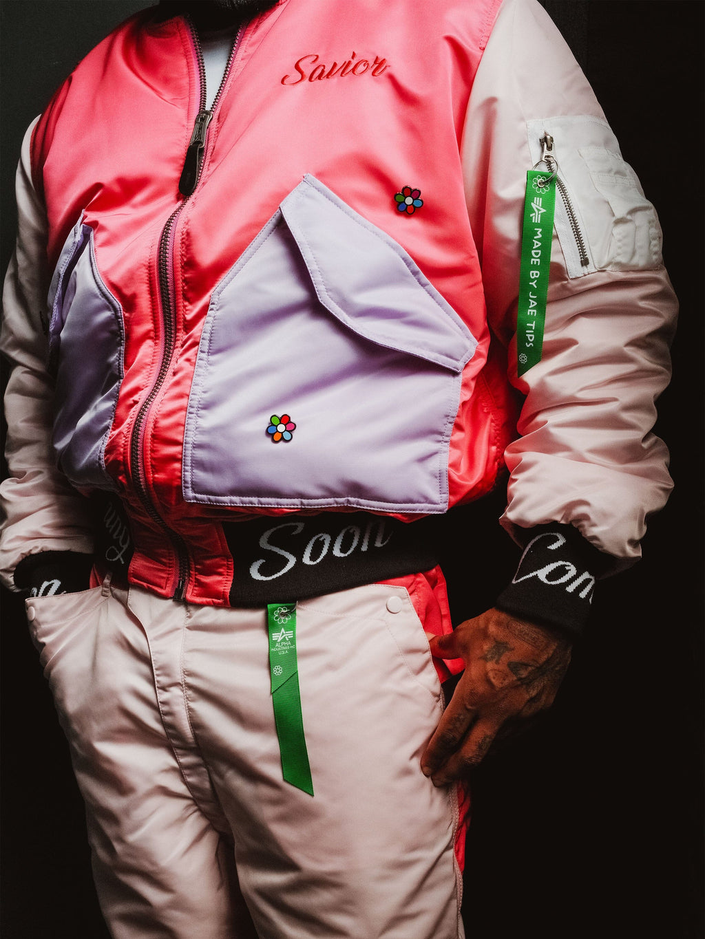 JAE TIPS X ALPHA B-15 BOMBER JACKET OUTERWEAR Alpha Industries 