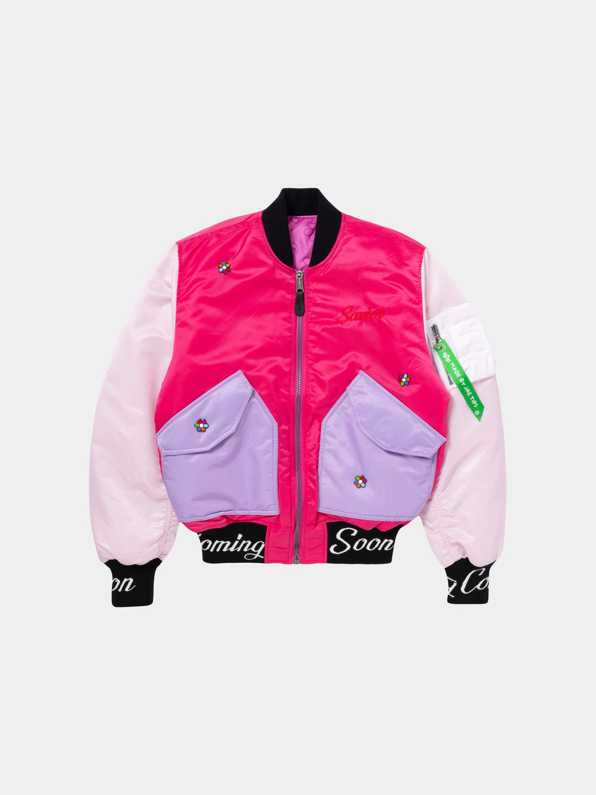 Jae Tips x Alpha B-15 BOMBER JACKET - Front