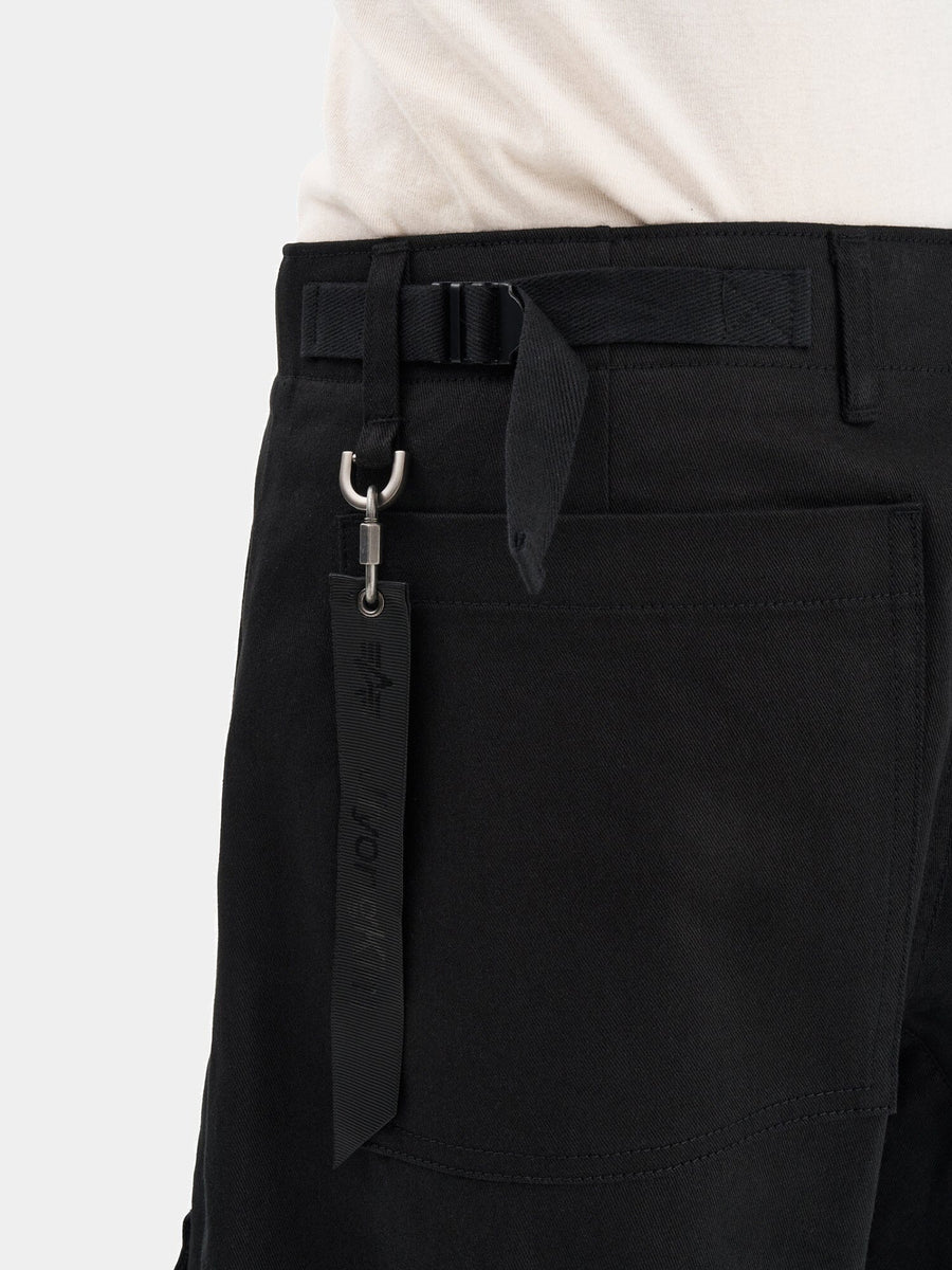 JIYONG KIM X ALPHA CURVED MULTI-POCKET TROUSERS BOTTOM Alpha Industries / JIYONGKIM 