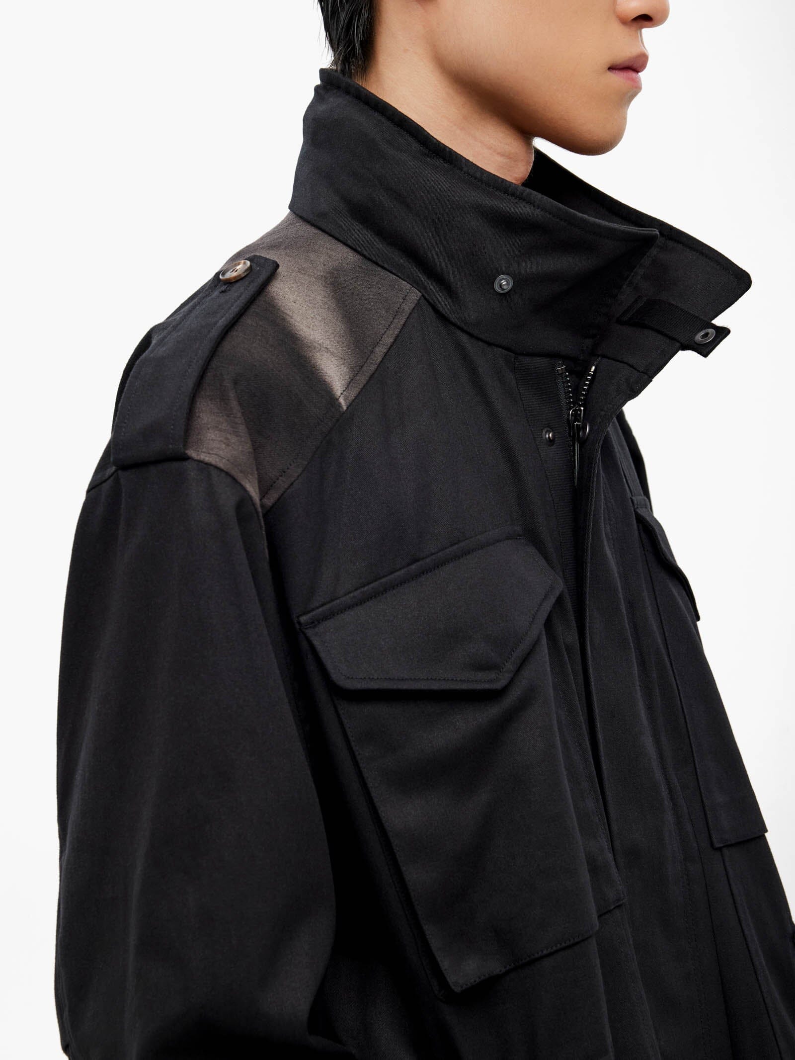 JIYONG KIM X ALPHA SUN BLEACHED FIELD JACKET UTILITY Alpha Industries 