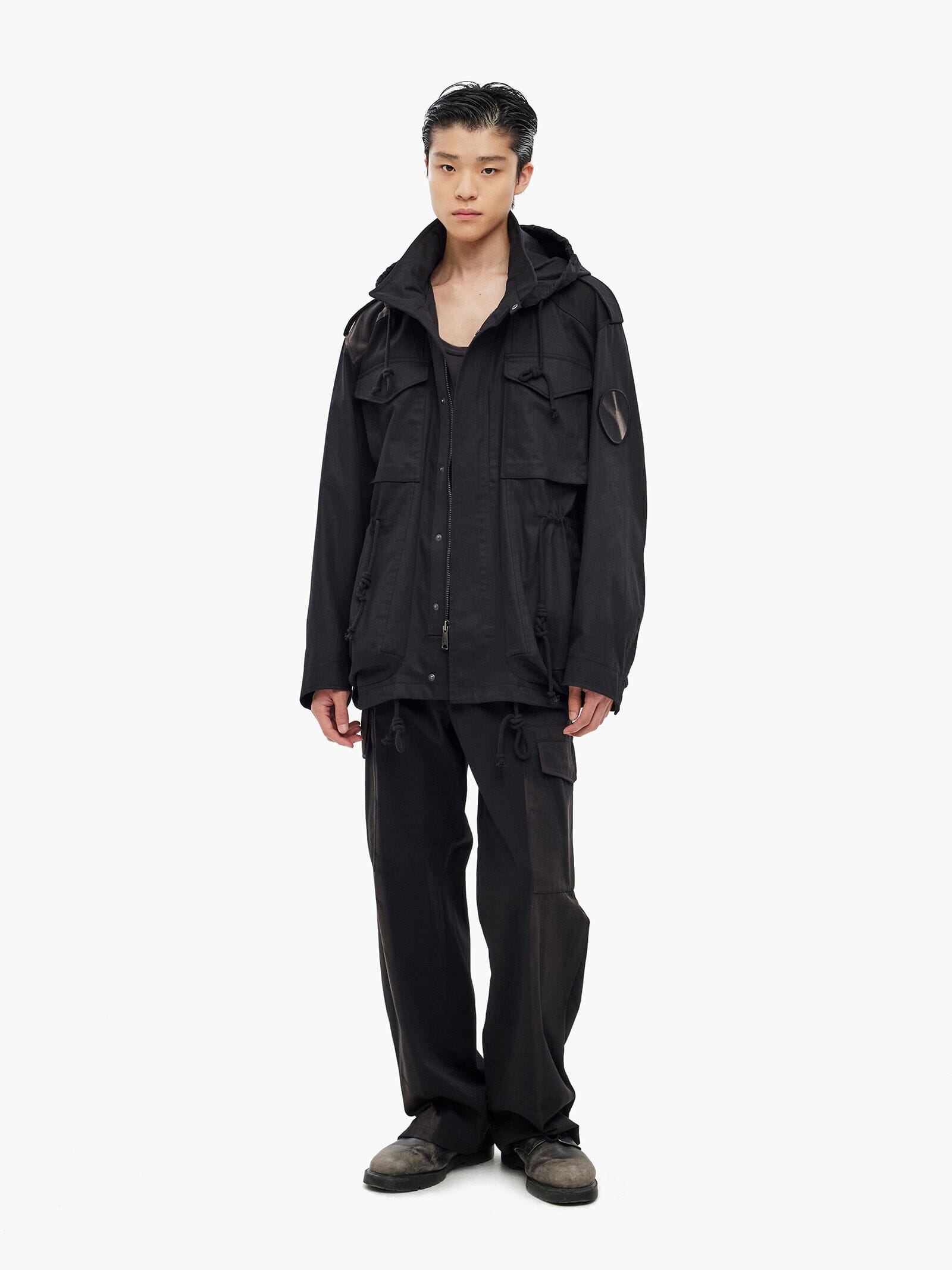 JIYONG KIM X ALPHA SUN BLEACHED FIELD JACKET UTILITY Alpha Industries 