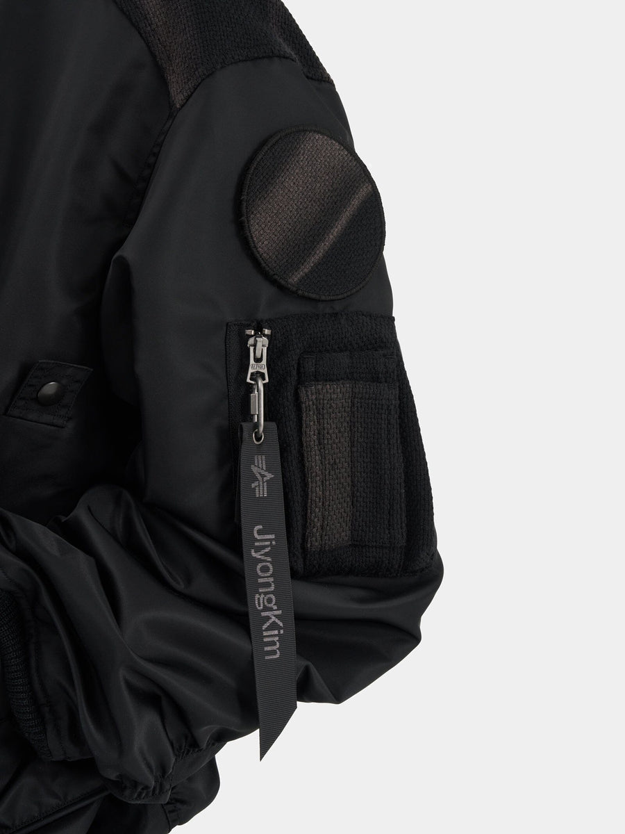 JIYONG KIM X ALPHA SUN-BLEACHED FLIGHT BOMBER OUTERWEAR Alpha Industries / JIYONGKIM 