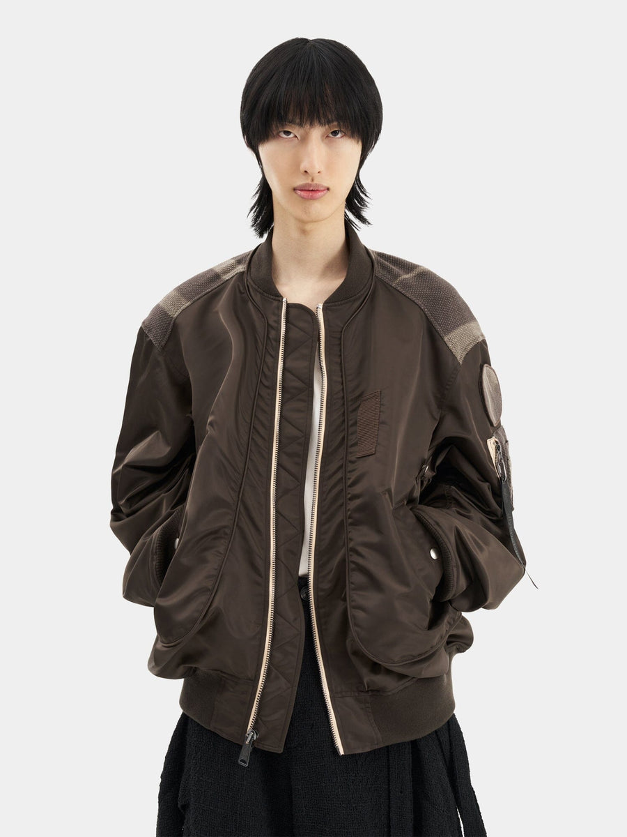 JIYONG KIM X ALPHA SUN-BLEACHED FLIGHT BOMBER OUTERWEAR Alpha Industries / JIYONGKIM 