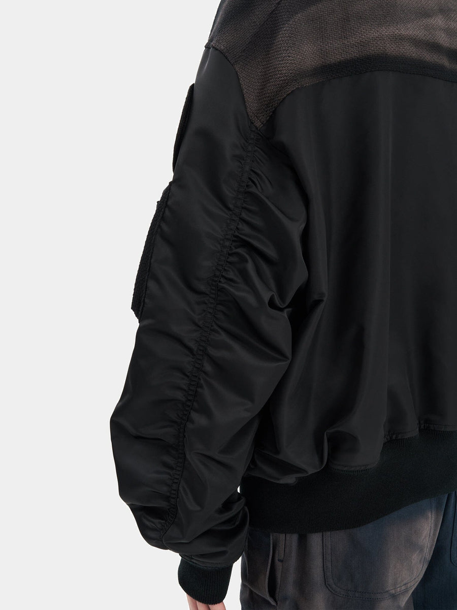 JIYONG KIM X ALPHA SUN-BLEACHED FLIGHT BOMBER OUTERWEAR Alpha Industries / JIYONGKIM 