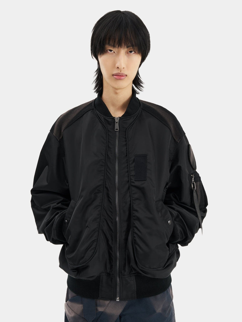 JIYONG KIM X ALPHA SUN-BLEACHED FLIGHT BOMBER OUTERWEAR Alpha Industries / JIYONGKIM 