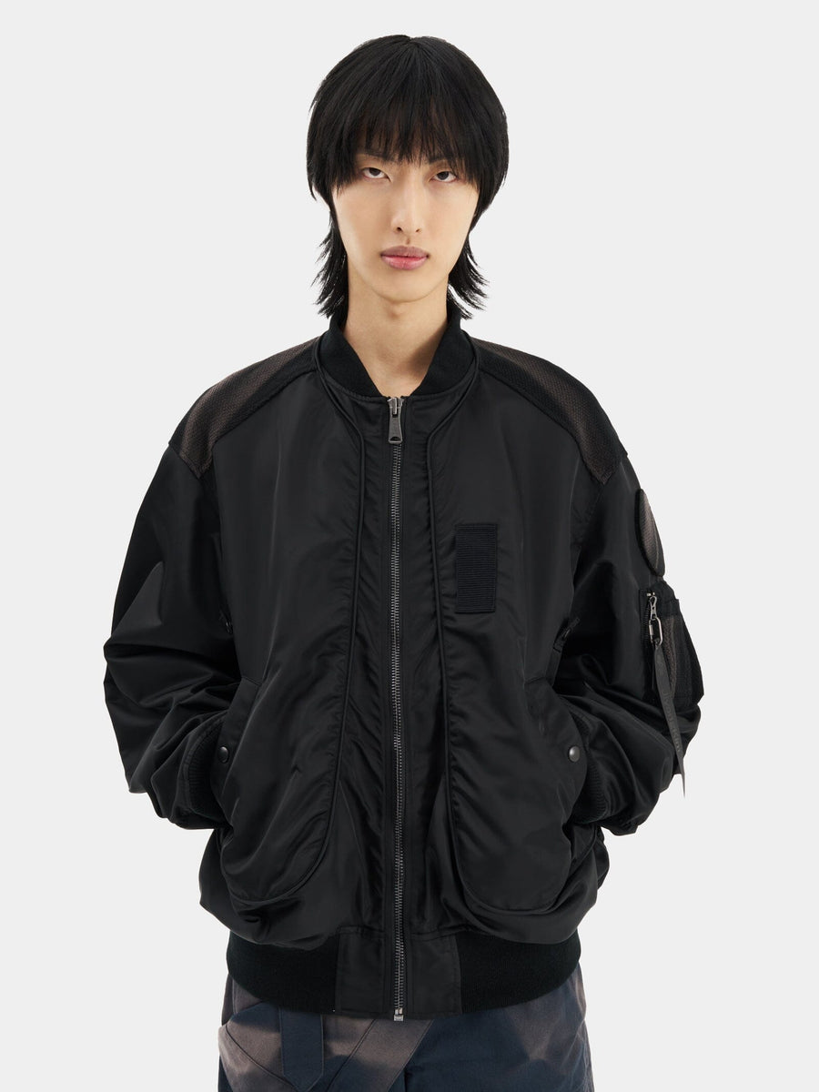 JIYONG KIM X ALPHA SUN-BLEACHED FLIGHT BOMBER OUTERWEAR Alpha Industries / JIYONGKIM 