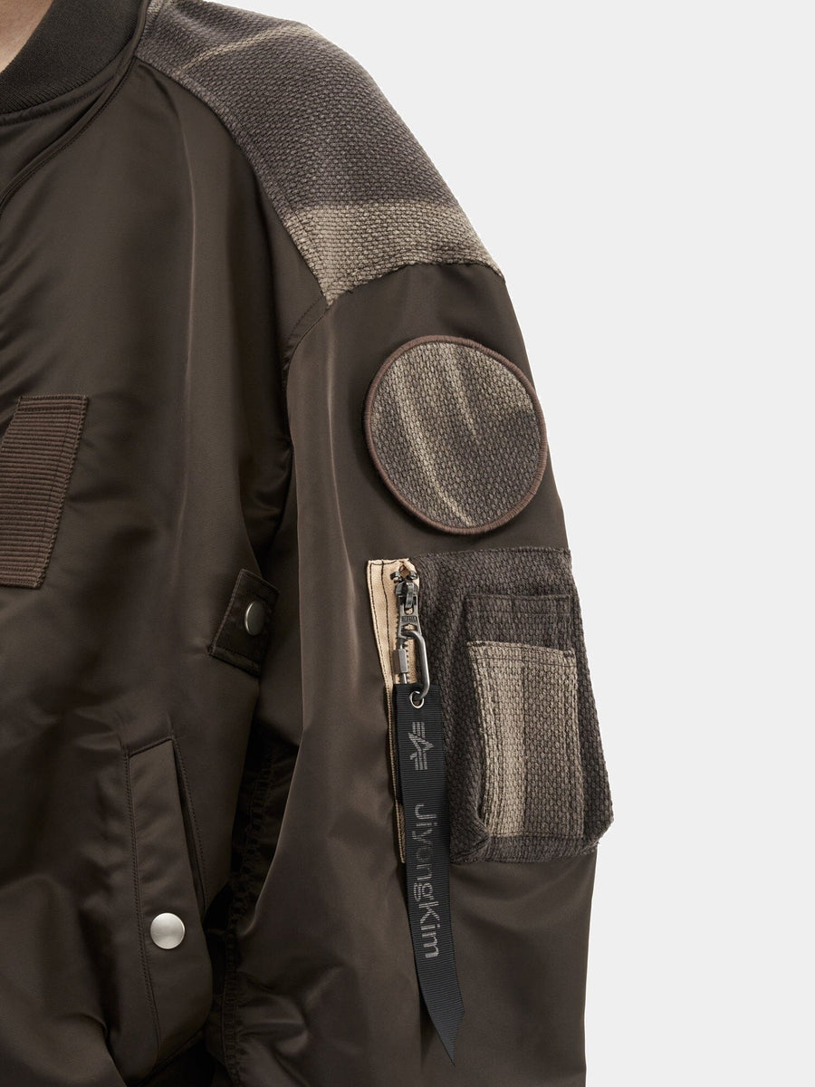 JIYONG KIM X ALPHA SUN-BLEACHED FLIGHT BOMBER OUTERWEAR Alpha Industries / JIYONGKIM 