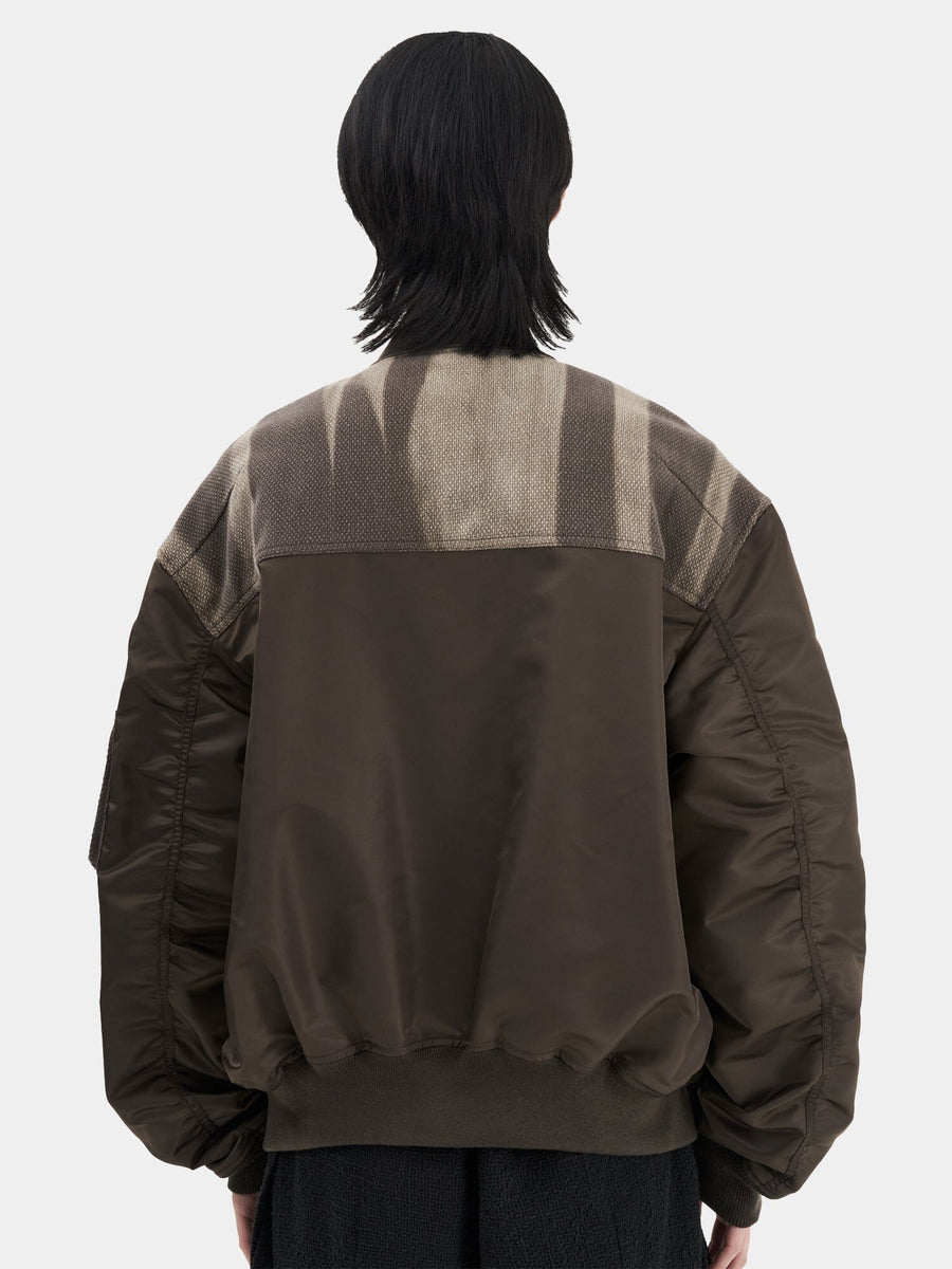 JIYONG KIM X ALPHA SUN-BLEACHED FLIGHT BOMBER OUTERWEAR Alpha Industries / JIYONGKIM 