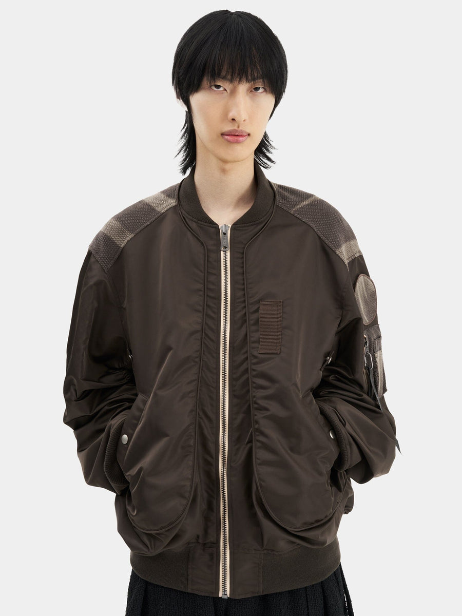 JIYONG KIM X ALPHA SUN-BLEACHED FLIGHT BOMBER OUTERWEAR Alpha Industries / JIYONGKIM 