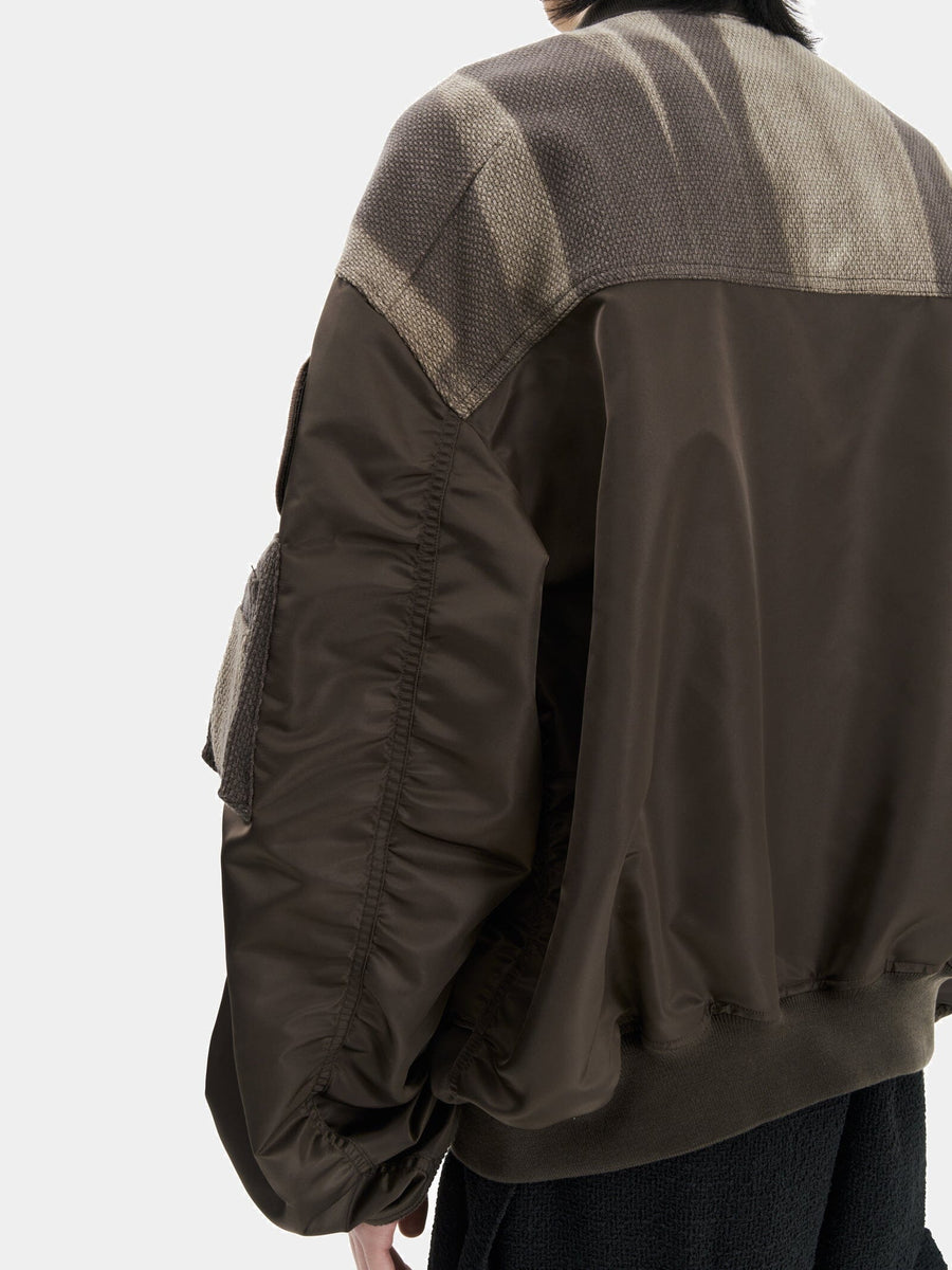 JIYONG KIM X ALPHA SUN-BLEACHED FLIGHT BOMBER OUTERWEAR Alpha Industries / JIYONGKIM 