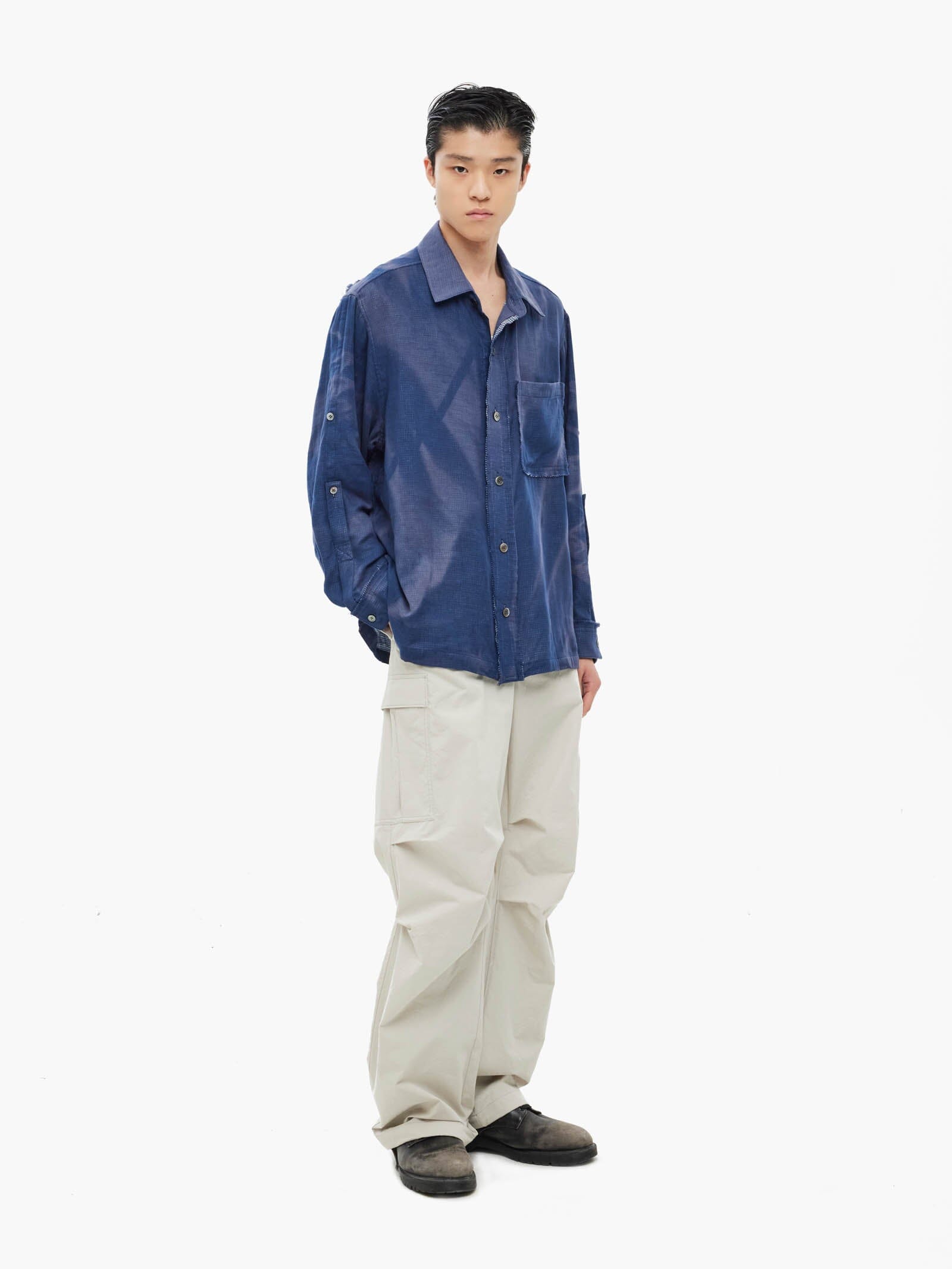 JIYONG KIM X ALPHA SUN BLEACHED MULTI POCKET PANT PANT Alpha Industries 