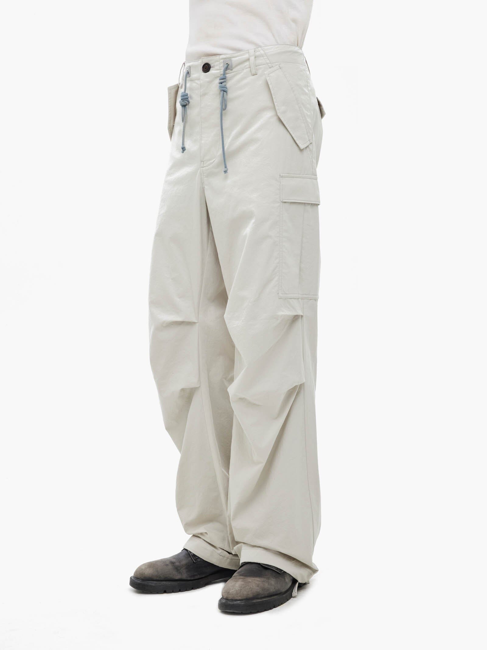 JIYONG KIM X ALPHA SUN BLEACHED MULTI POCKET PANT | Alpha Industries