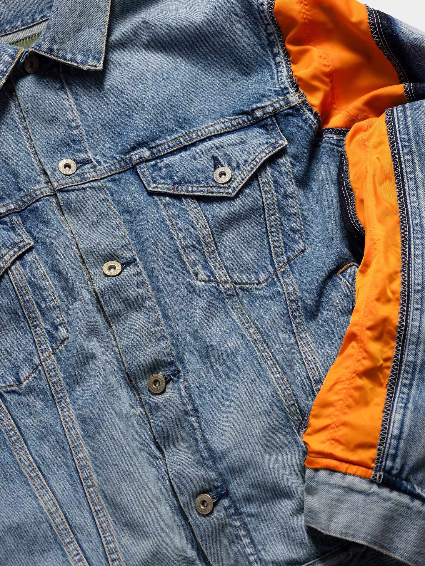 JUNYA WANTANABE X ALPHA DECONSTRUCTED MA-1 BOMBER JACKET COLLAB JUNYA WANTANABE 