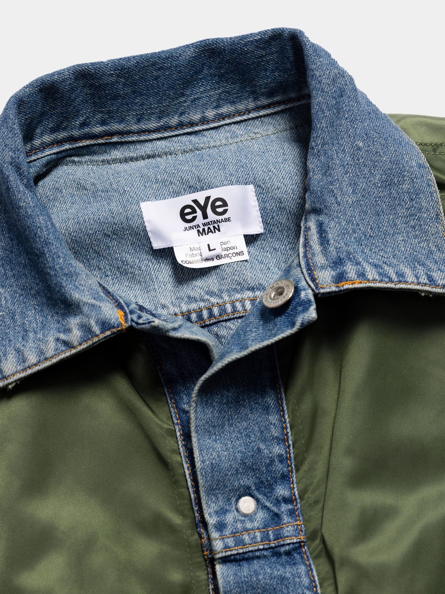 JUNYA WANTANABE X ALPHA DECONSTRUCTED MA-1 BOMBER JACKET COLLAB JUNYA WANTANABE 