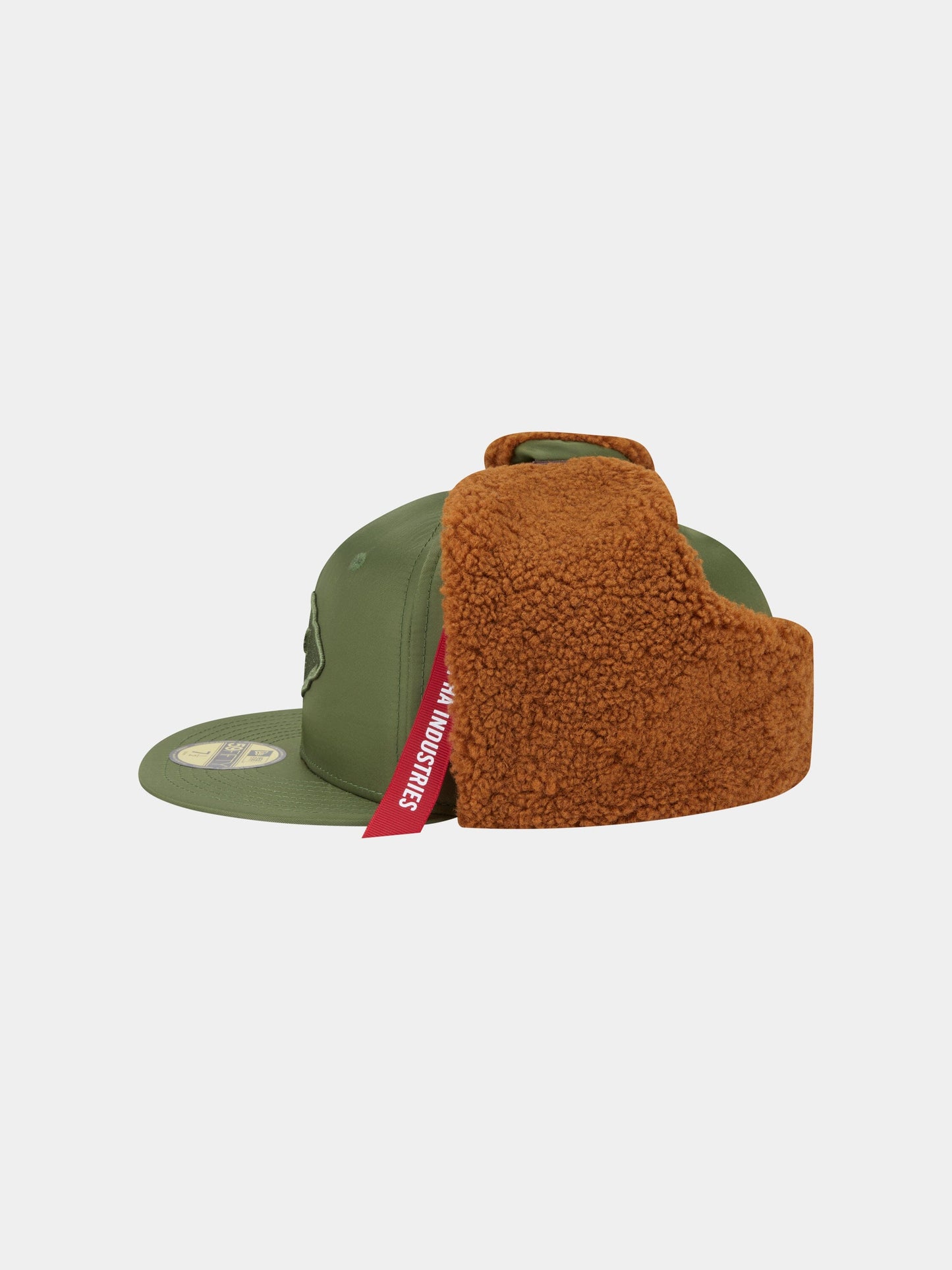 KANSAS CITY CHIEFS X ALPHA X NEW ERA 5950 DOG EAR CAP (GREEN) ACCESSORY Alpha Industries 
