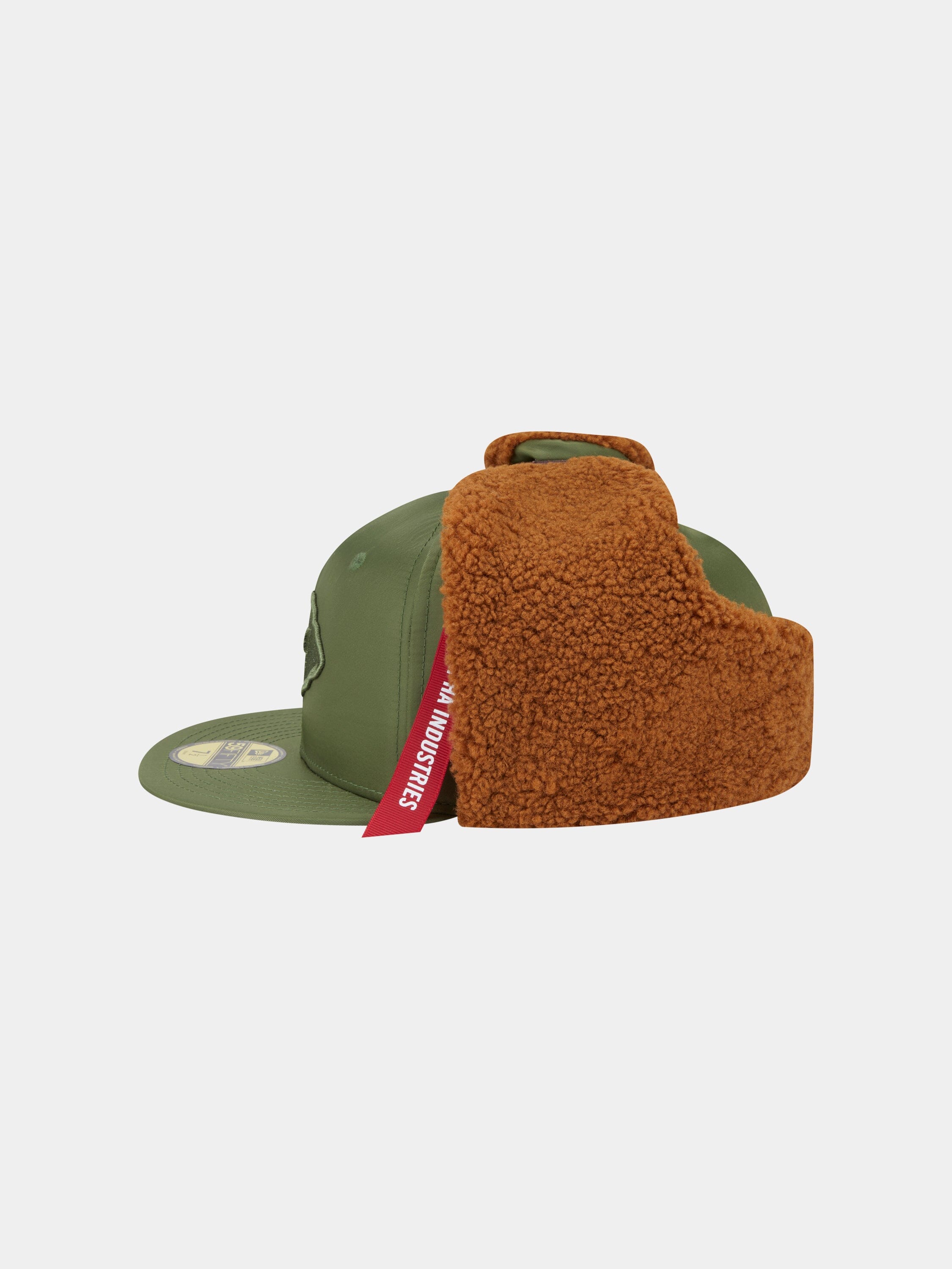 KANSAS CITY CHIEFS X ALPHA X NEW ERA 5950 DOG EAR CAP (GREEN) ACCESSORY Alpha Industries 