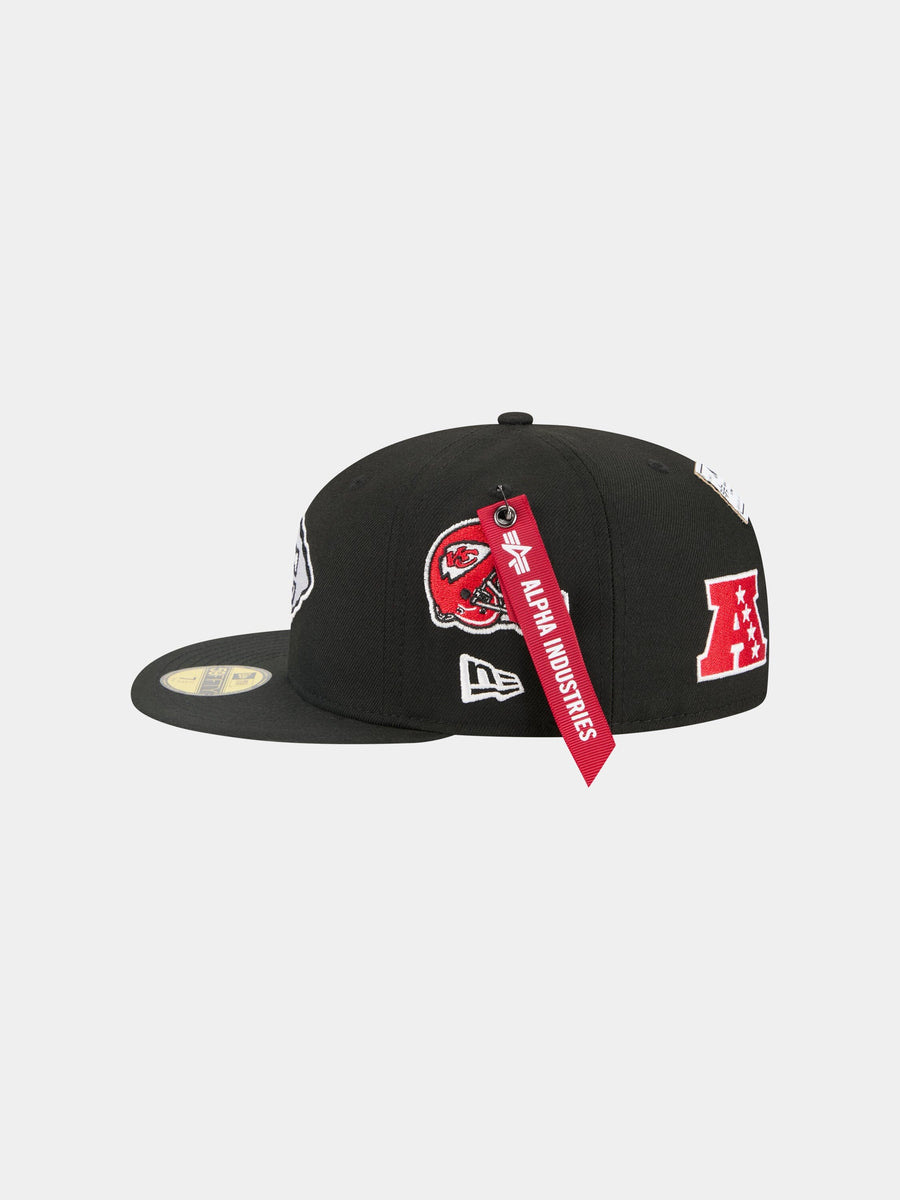 KANSAS CITY CHIEFS X ALPHA X NEW ERA 59FIFTY FITTED CAP ACCESSORY Alpha Industries 
