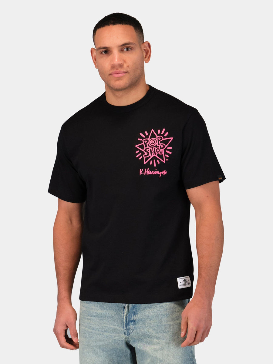 KEITH HARING X ALPHA GRAPHIC TEE DRAGON COLLAB Alpha Industries 