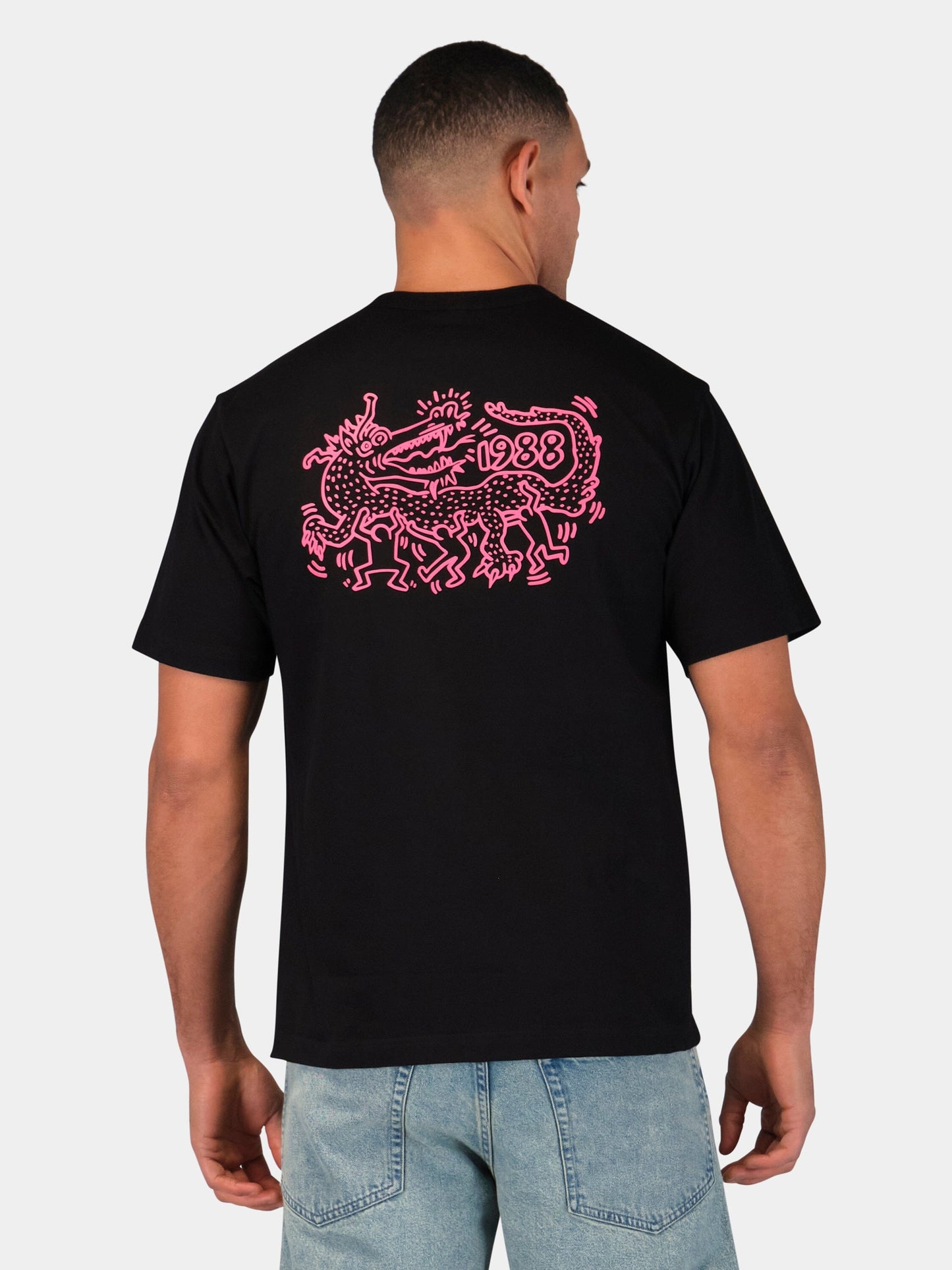 KEITH HARING X ALPHA GRAPHIC TEE DRAGON COLLAB Alpha Industries 