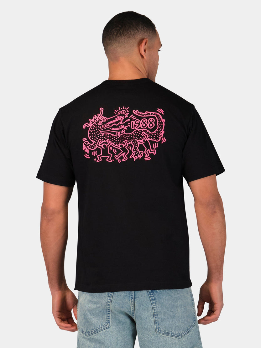 KEITH HARING X ALPHA GRAPHIC TEE DRAGON COLLAB Alpha Industries 