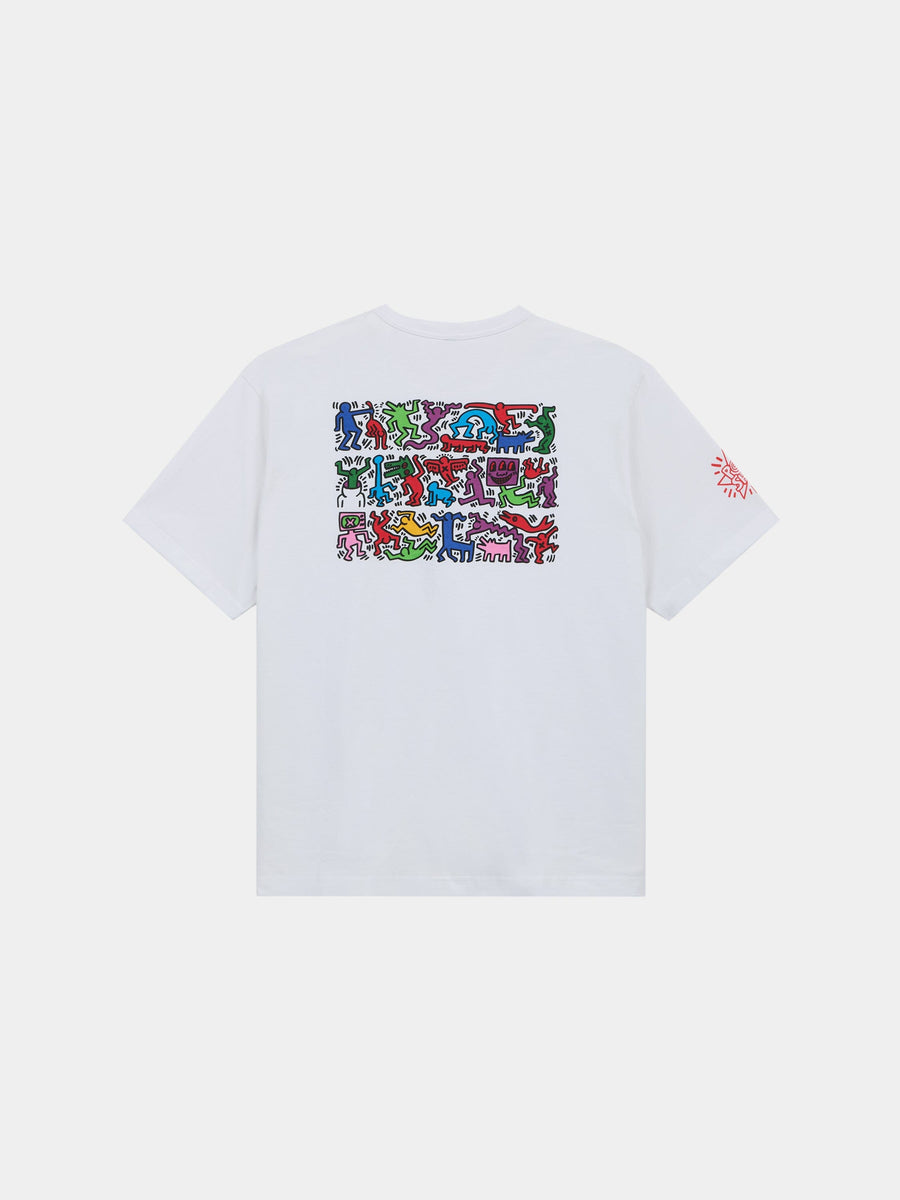 KEITH HARING X ALPHA GRAPHIC TEE "HEART MAN" COLLAB Alpha Industries 