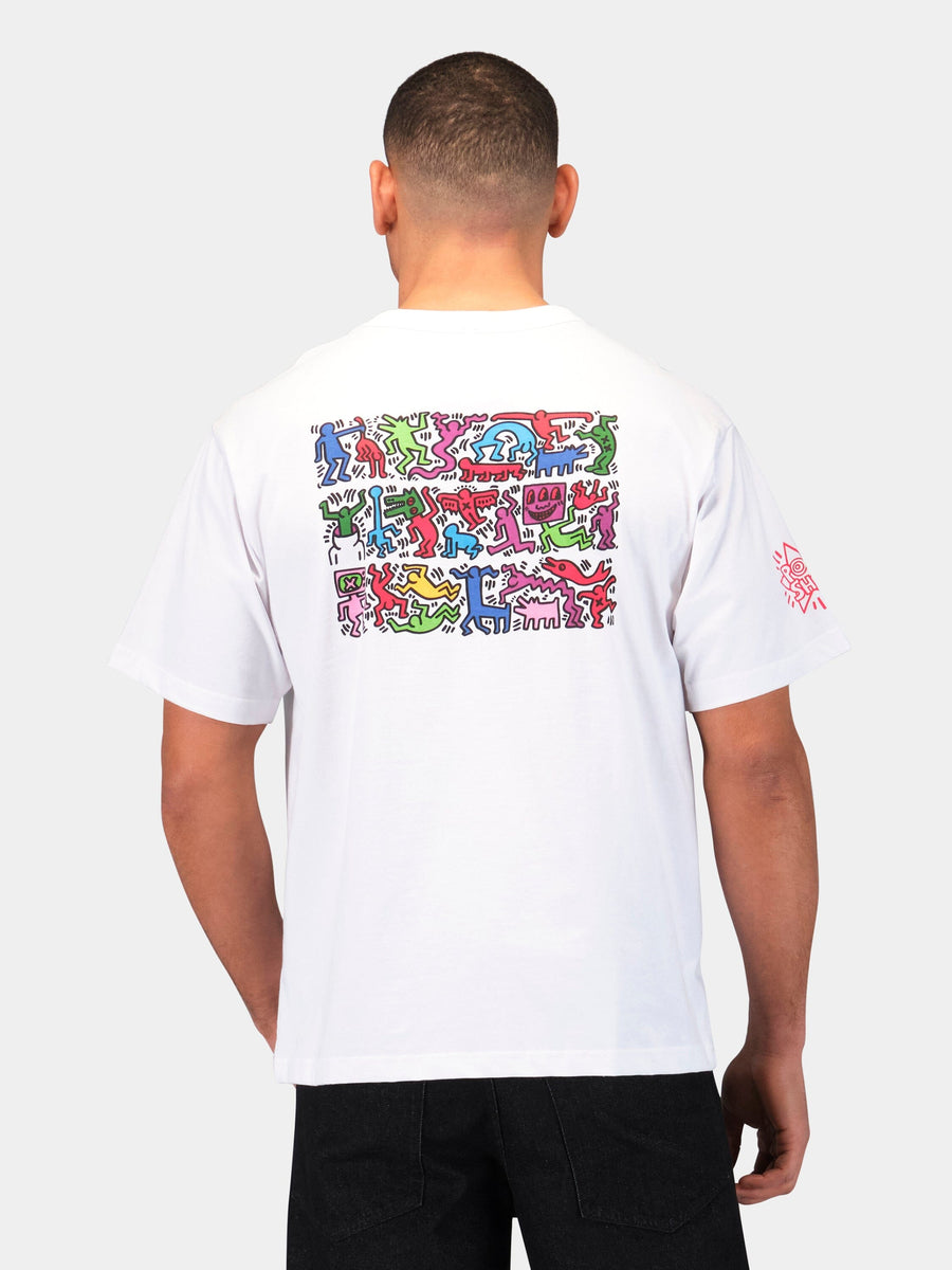 KEITH HARING X ALPHA GRAPHIC TEE "HEART MAN" COLLAB Alpha Industries 