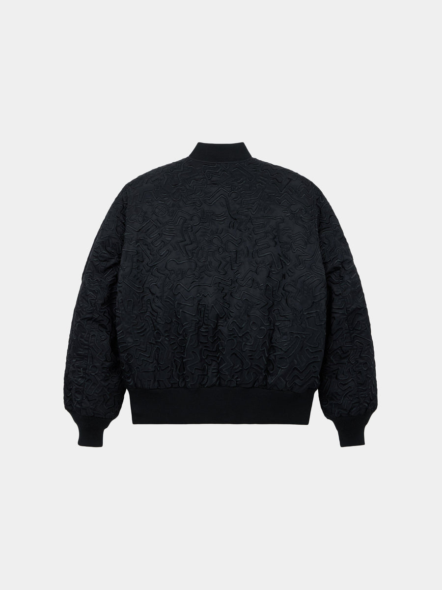 KEITH HARING X ALPHA MA-1 ALL OVER EMBROIDERY COLLAB Alpha Industries 