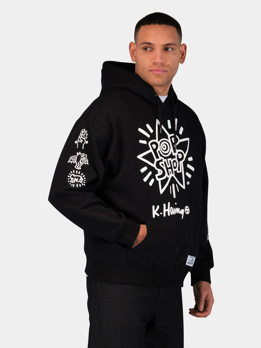 KEITH HARING X ALPHA NEW YORK GRAPHIC HOODIE COLLAB Alpha Industries 