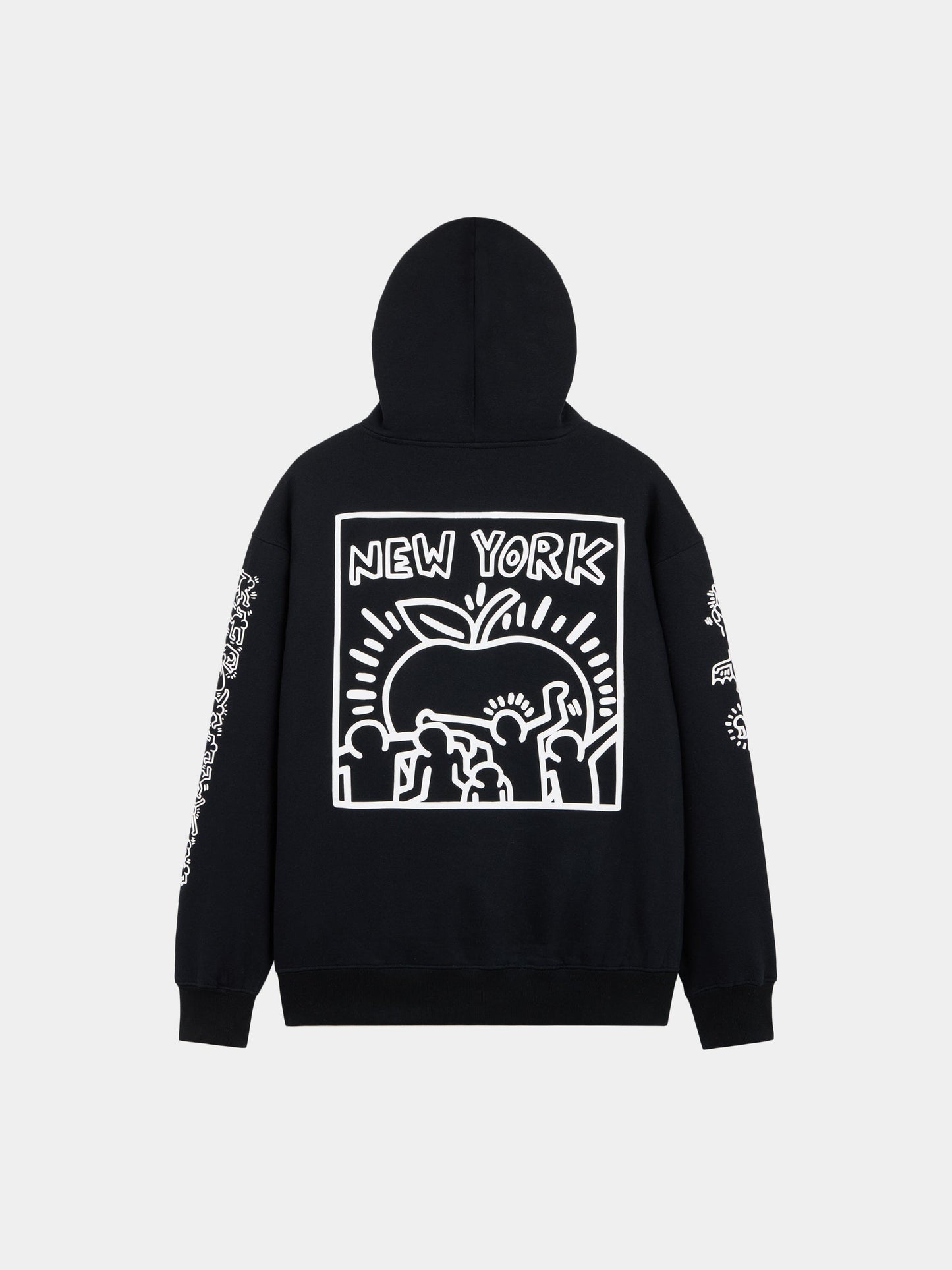 KEITH HARING X ALPHA NEW YORK GRAPHIC HOODIE COLLAB Alpha Industries 