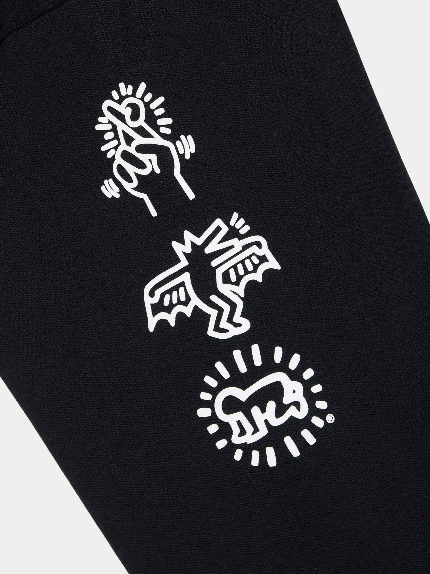 KEITH HARING X ALPHA NEW YORK GRAPHIC HOODIE COLLAB Alpha Industries 