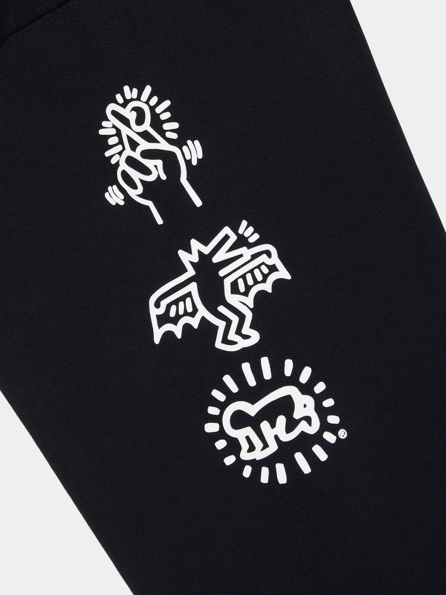 KEITH HARING X ALPHA NEW YORK GRAPHIC HOODIE COLLAB Alpha Industries 