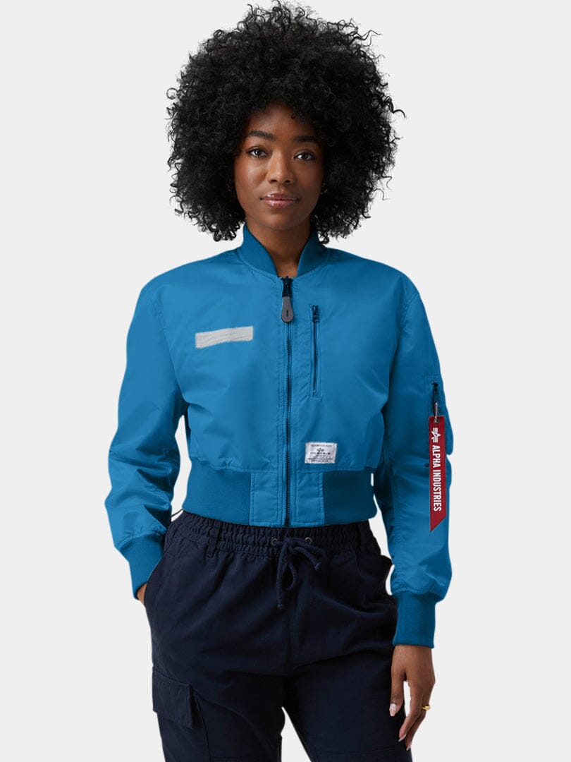 L-2B CROPPED GEN II BOMBER JACKET WOMENS OUTERWEAR Alpha Industries 