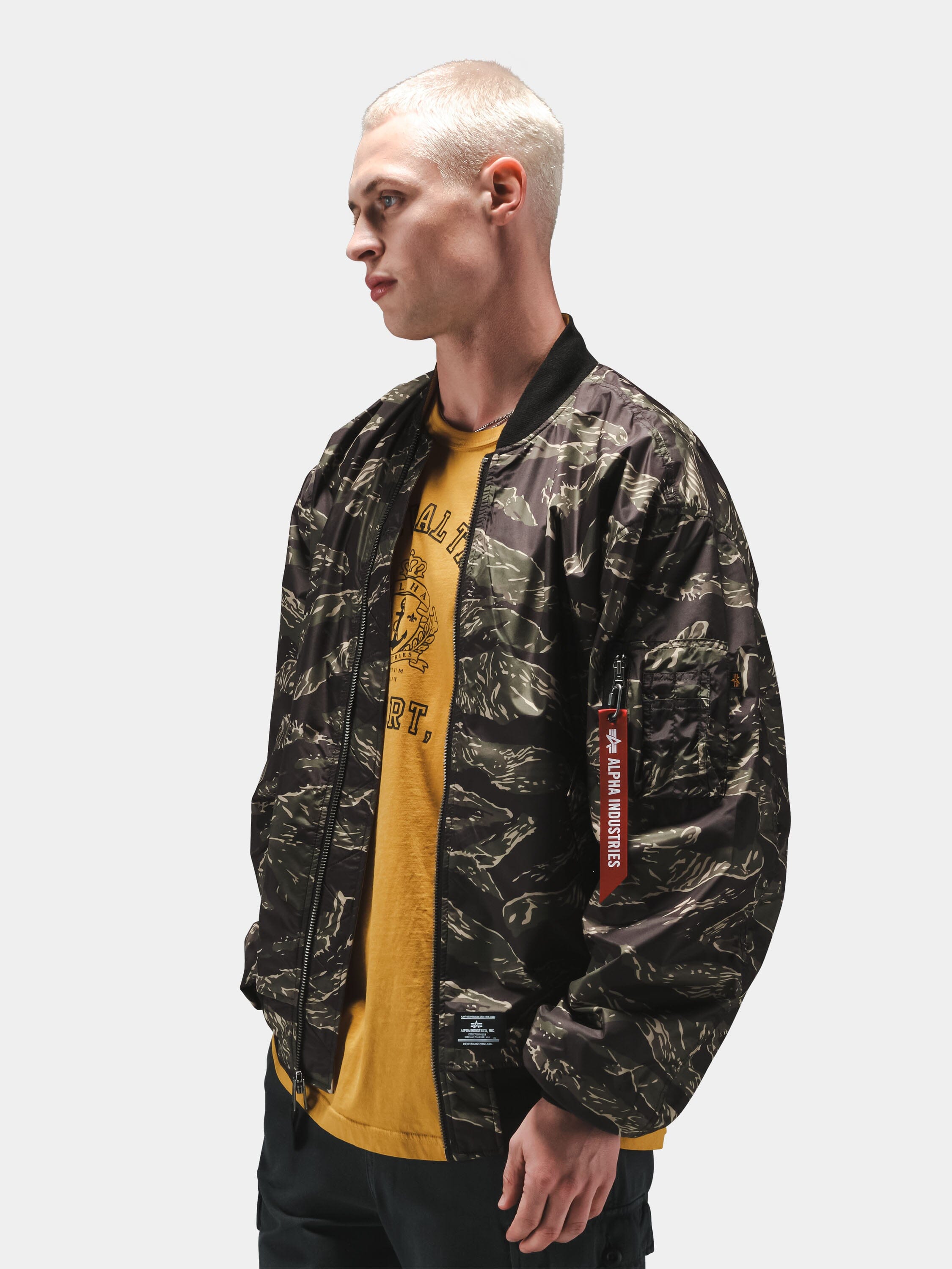 ALPHA レザー フライトジャケット ブルゾン L-2B L2B MA-1 L-2B OVERSIZED FLIGHT JACKET | Alpha Industries