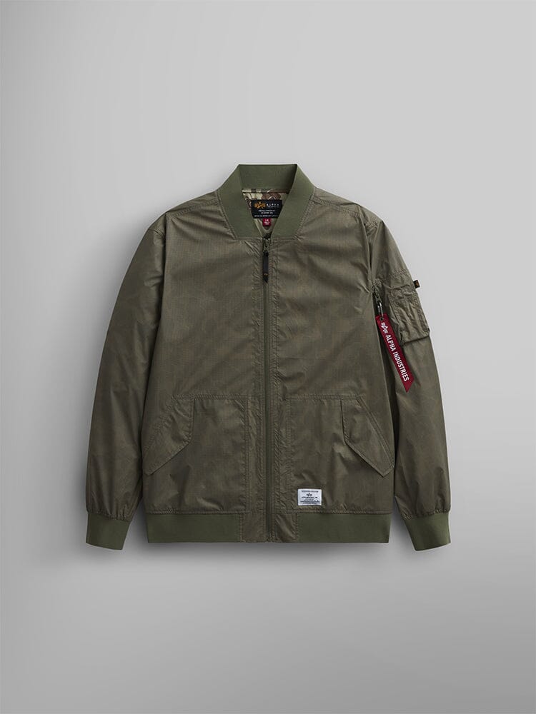 L-2B PACKAWAY BOMBER JACKET OUTERWEAR Alpha Industries OG-107 GREEN XS 