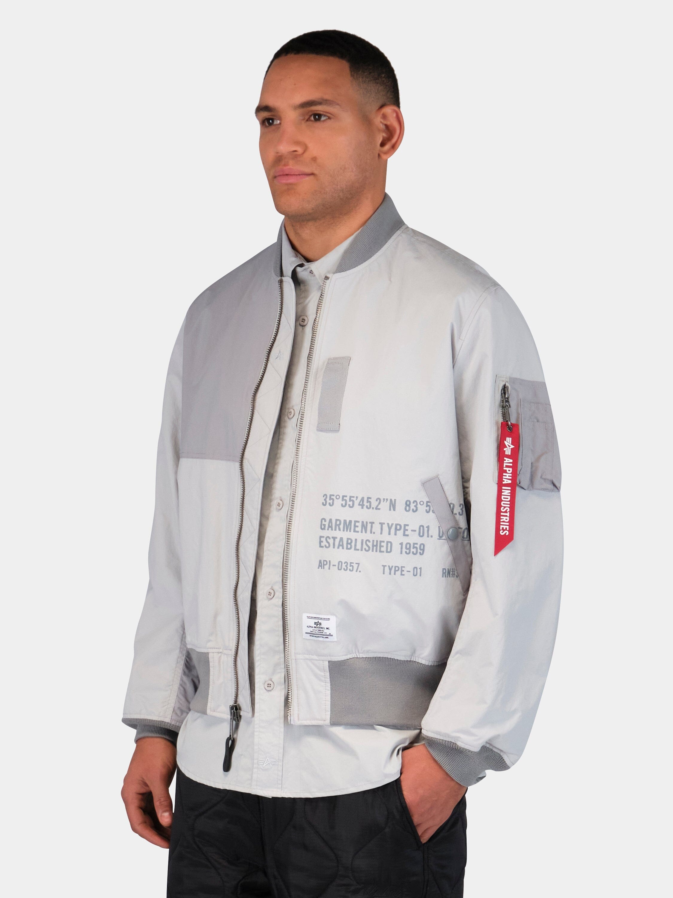 L-2B RELAXED PATCHWORK FLIGHT JACKET OUTERWEAR Alpha Industries 