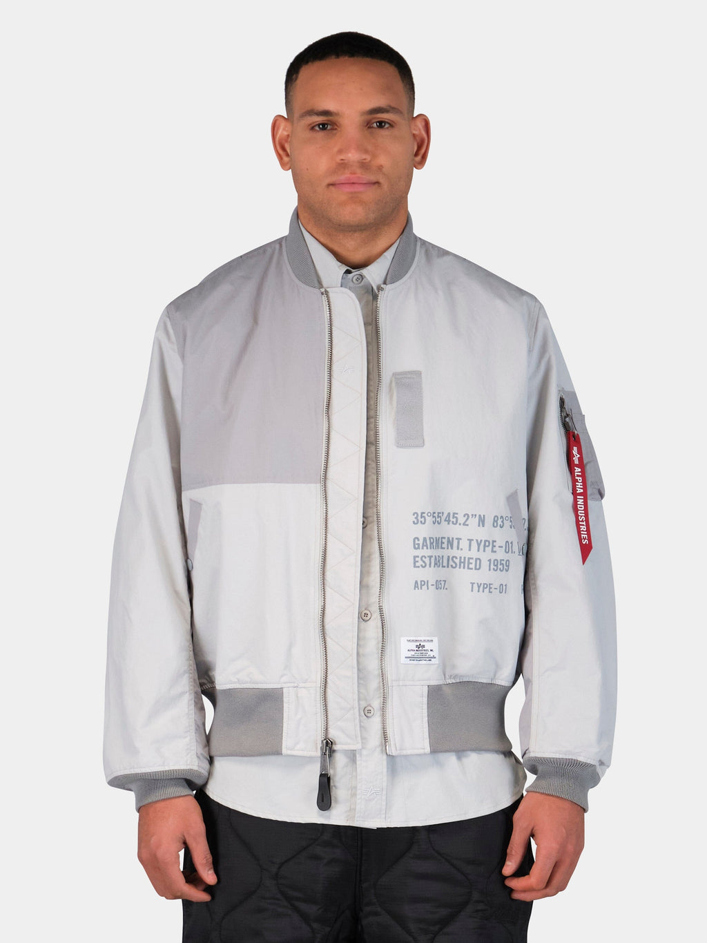 L-2B RELAXED PATCHWORK FLIGHT JACKET OUTERWEAR Alpha Industries 