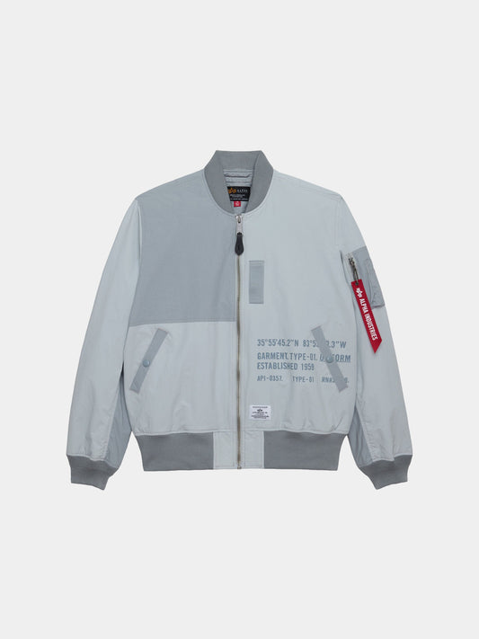 L-2B RELAXED PATCHWORK FLIGHT JACKET OUTERWEAR Alpha Industries MIST XS 